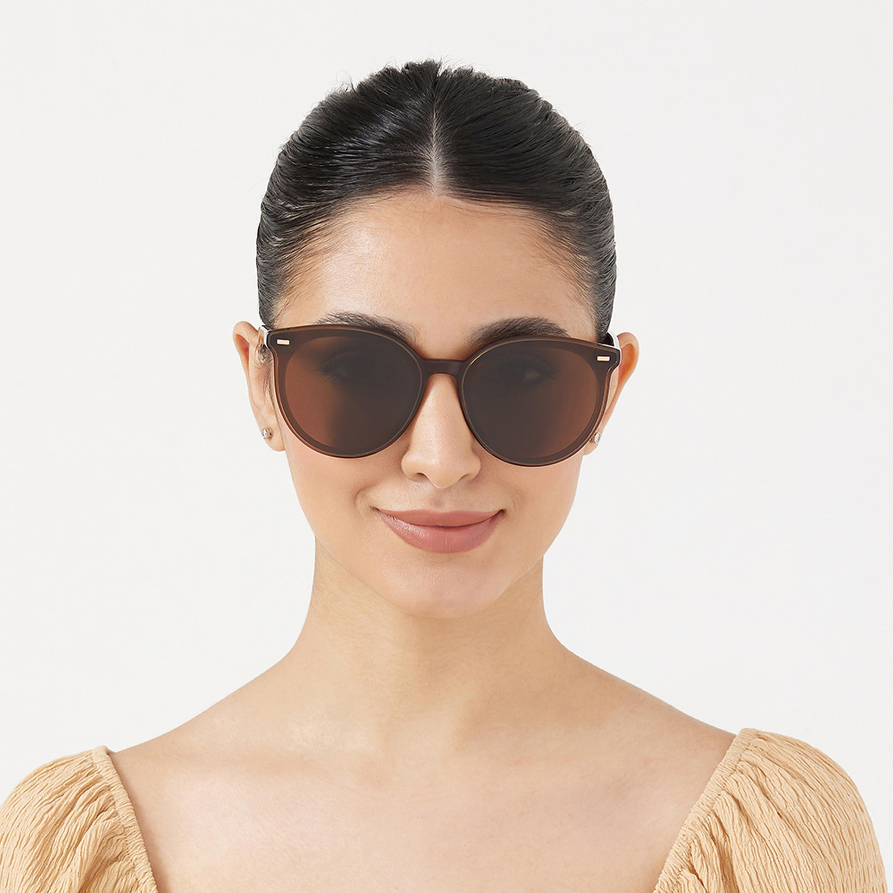 نظارة شمسية بعدسات بنية ذات مستديرة من 30 ساندايز هيرا مع 64 مم -women-sunglasses-image-5