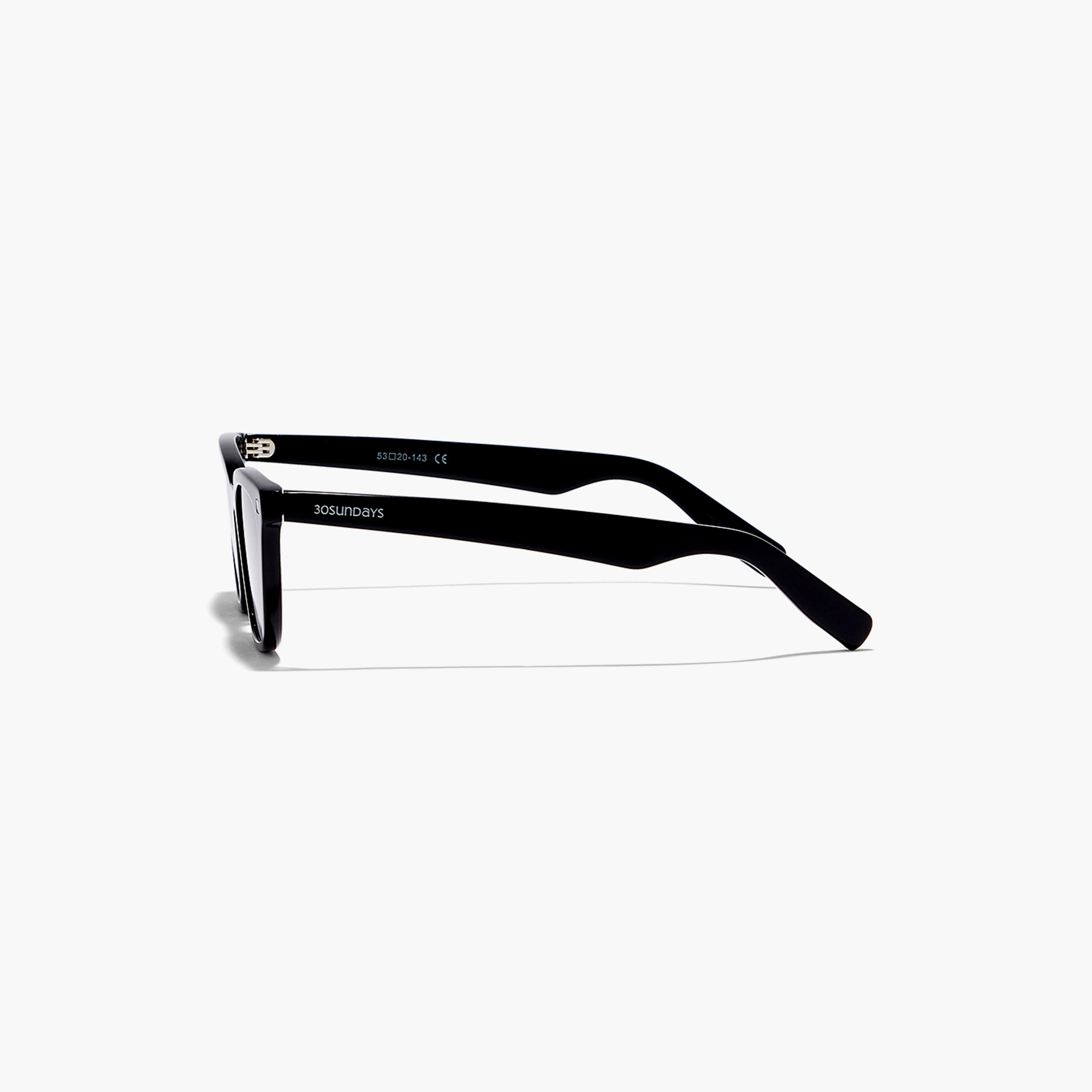 نظارة شمسية بعدسات سوداء ذات كات آي من 30 ساندايز ثاليا مع 53 مم -women-sunglasses-image-3