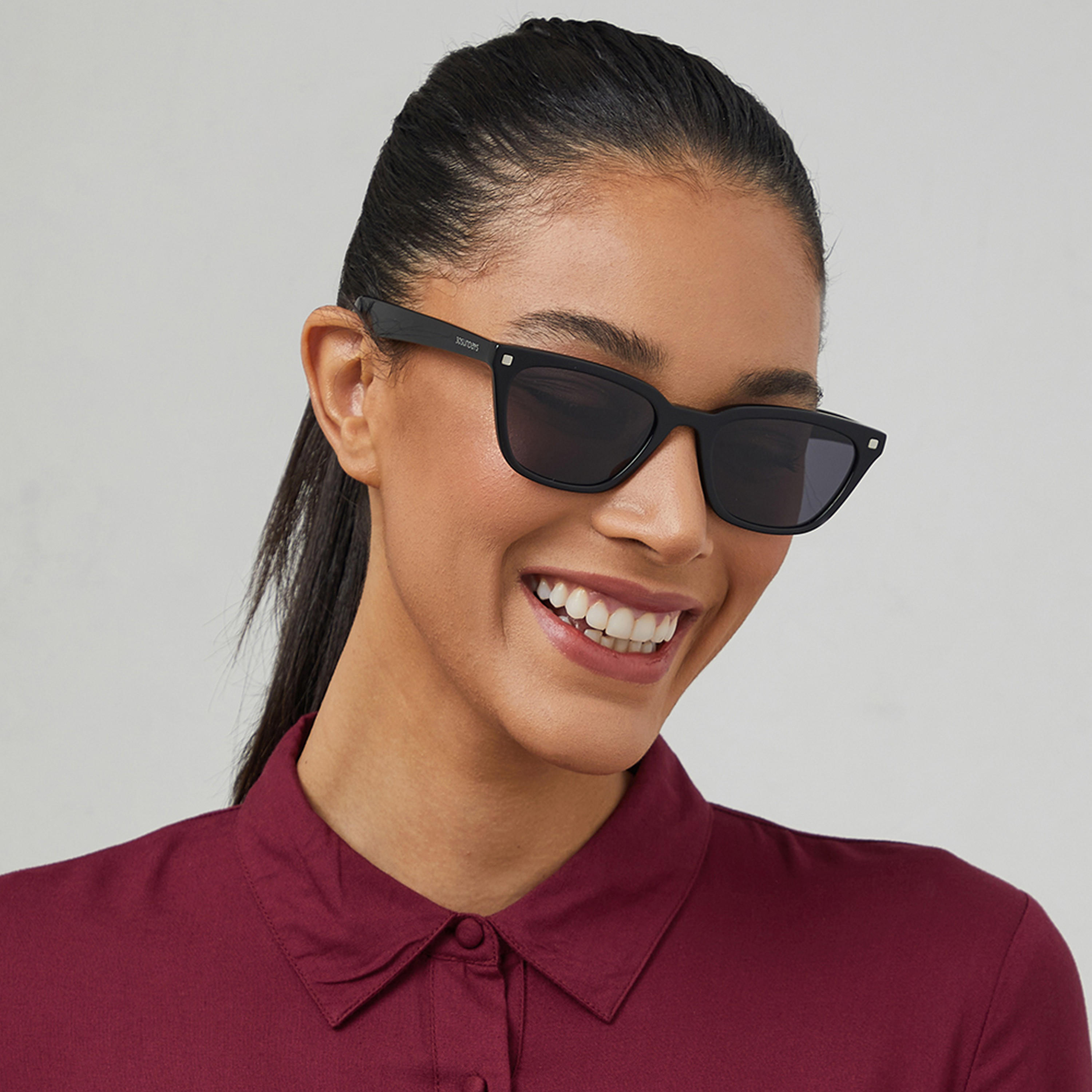 نظارة شمسية بعدسات سوداء ذات كات آي من 30 ساندايز ثاليا مع 53 مم -women-sunglasses-image-4
