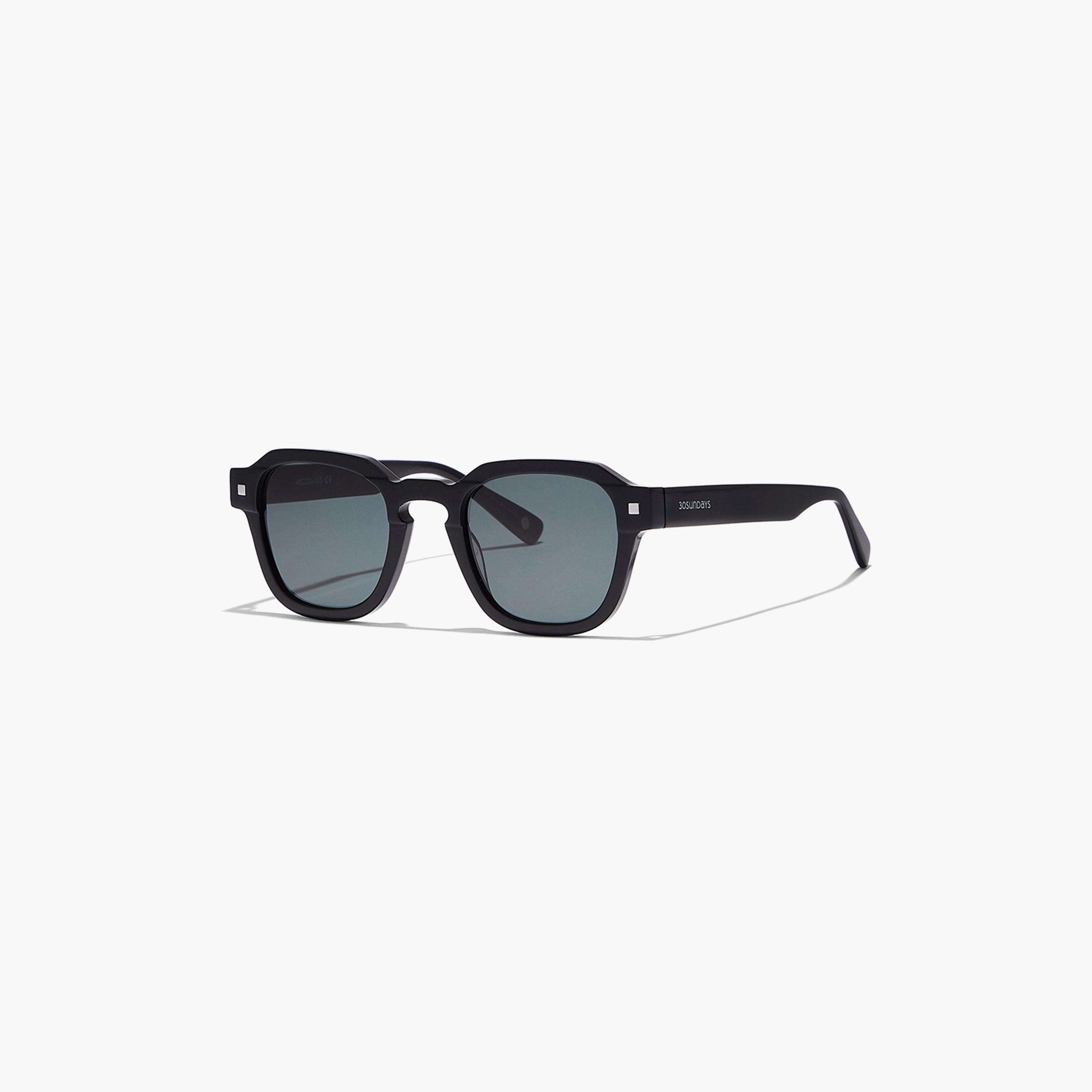 نظارة شمسية بعدسات خضراء ذات مربعة من 30 ساندايز هامبتون مع 48 مم -men-sunglasses-image-1