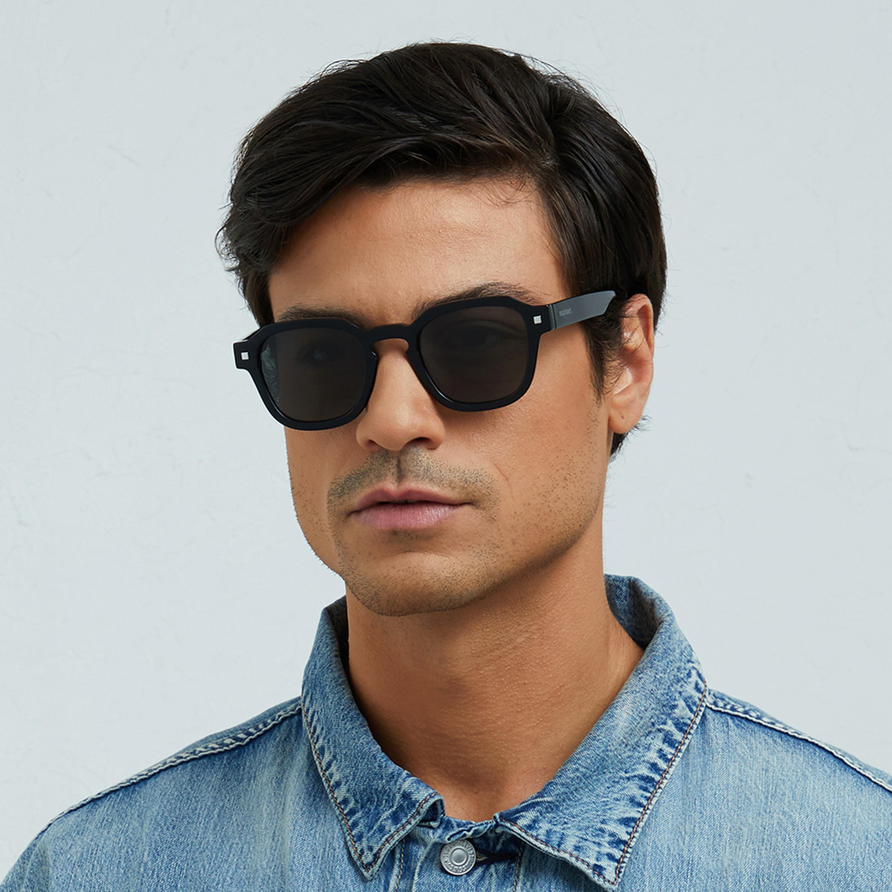 نظارة شمسية بعدسات خضراء ذات مربعة من 30 ساندايز هامبتون مع 48 مم -men-sunglasses-image-4