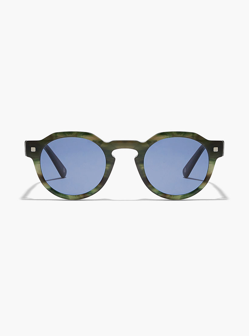 30Sundays Men Blue Lens 46 mm Round Sunglasses | 30S-000235-1302-men-sunglasses-image-3