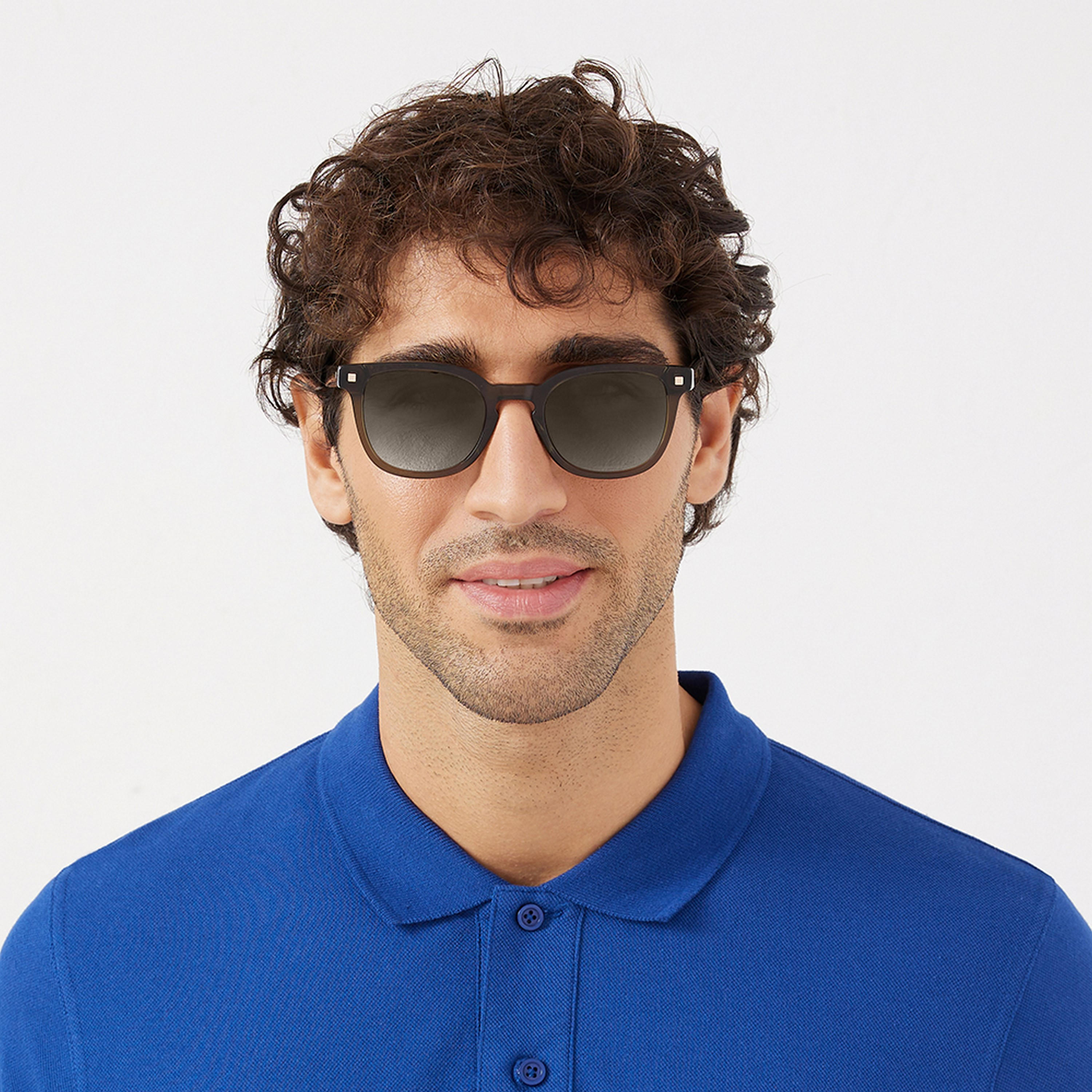 30Sundays Unisex Green Lens 49 mm Square Sunglasses | 30S-000236-2102-men-sunglasses-image-5
