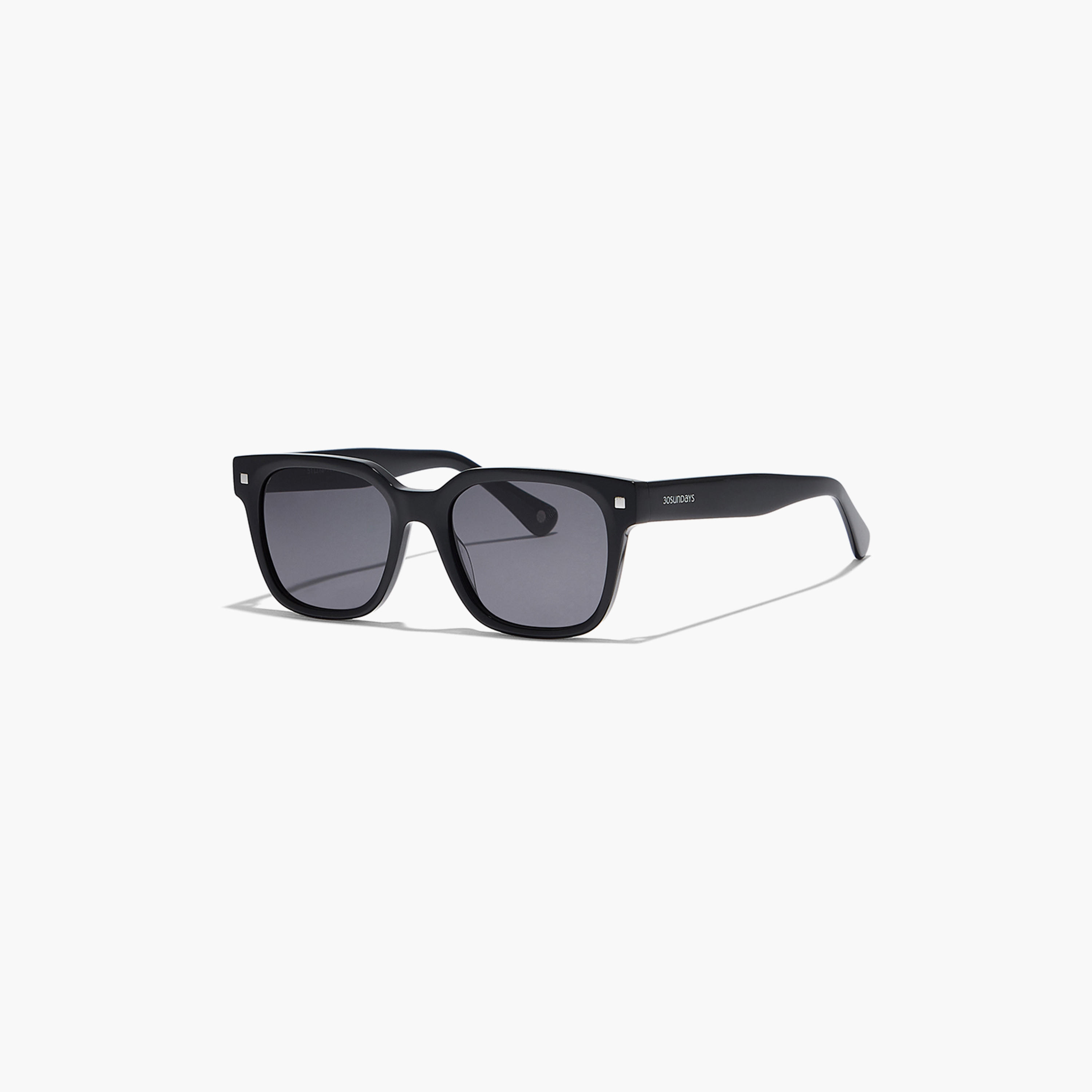 نظارة شمسية بعدسات سوداء ذات مربعة من 30 ساندايز آيسل مع 51 مم -men-sunglasses-image-1