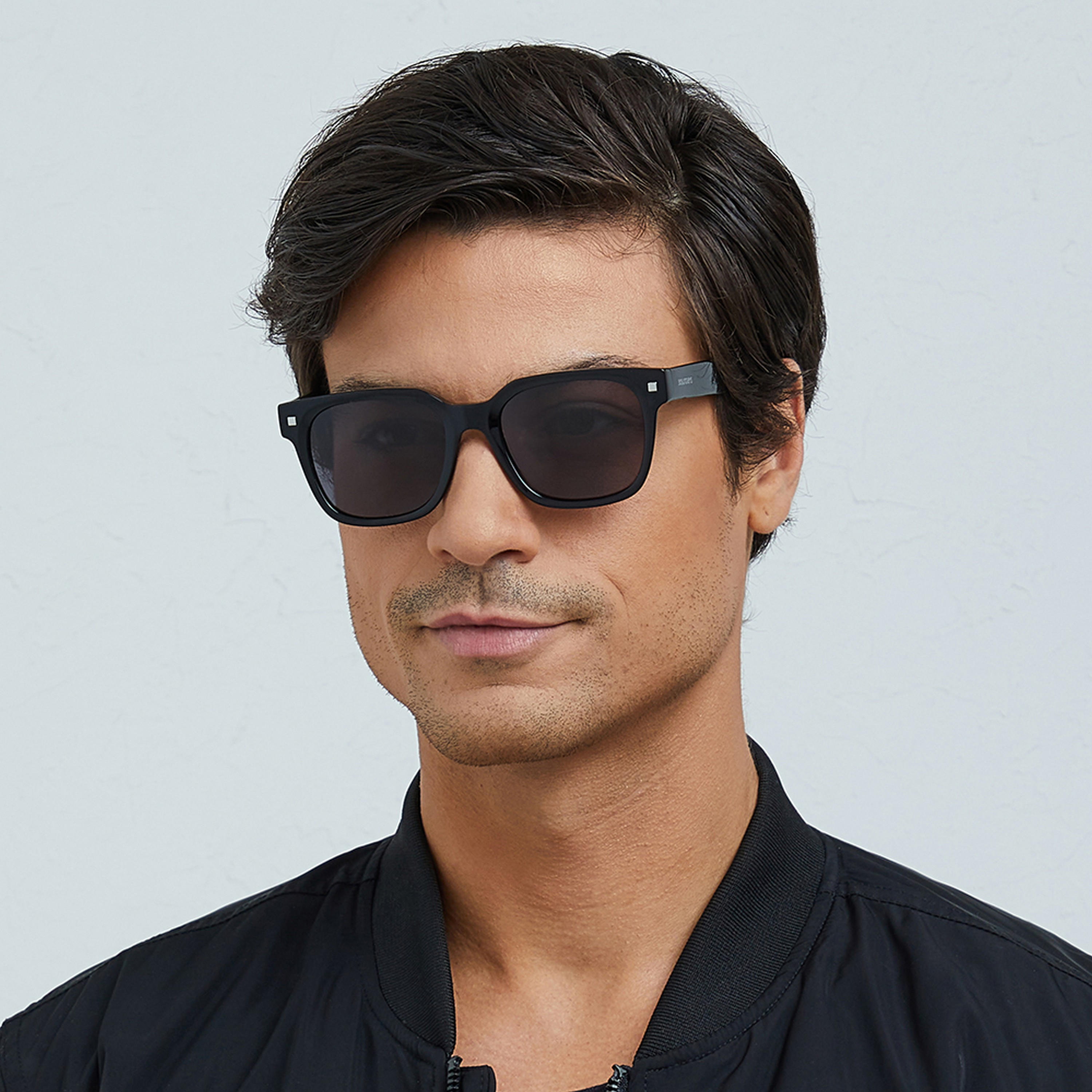 نظارة شمسية بعدسات سوداء ذات مربعة من 30 ساندايز آيسل مع 51 مم -men-sunglasses-image-4