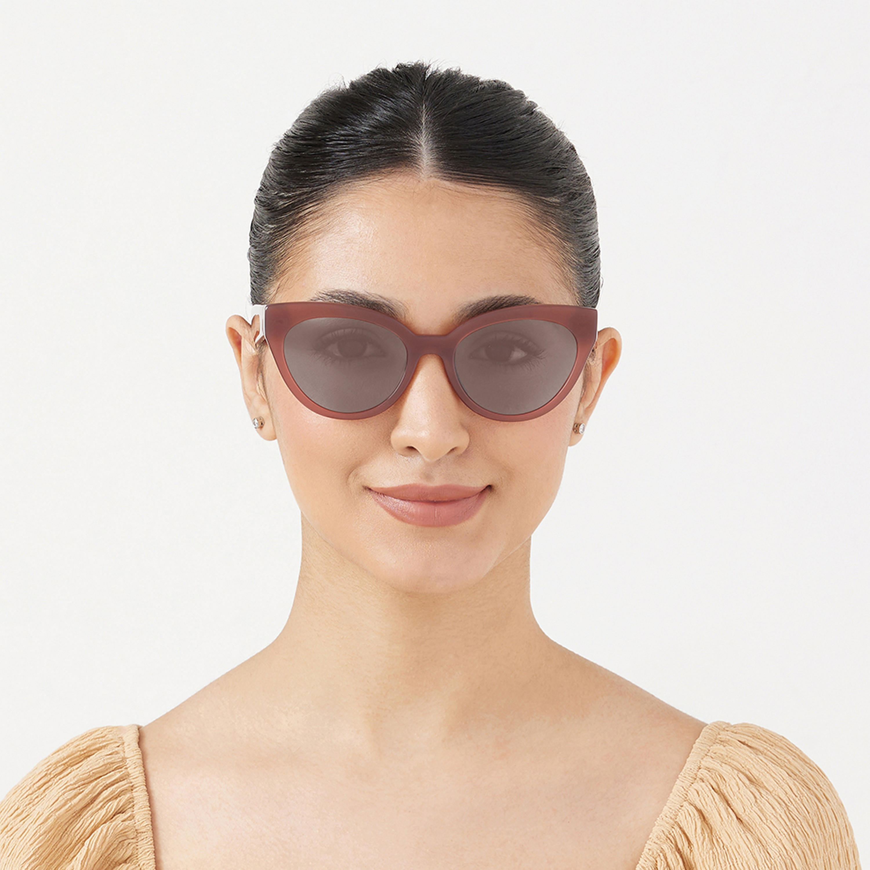 30Sundays Women Brown Lens 54 mm Cat Eye Sunglasses | 30S-000239-0909-women-sunglasses-image-5