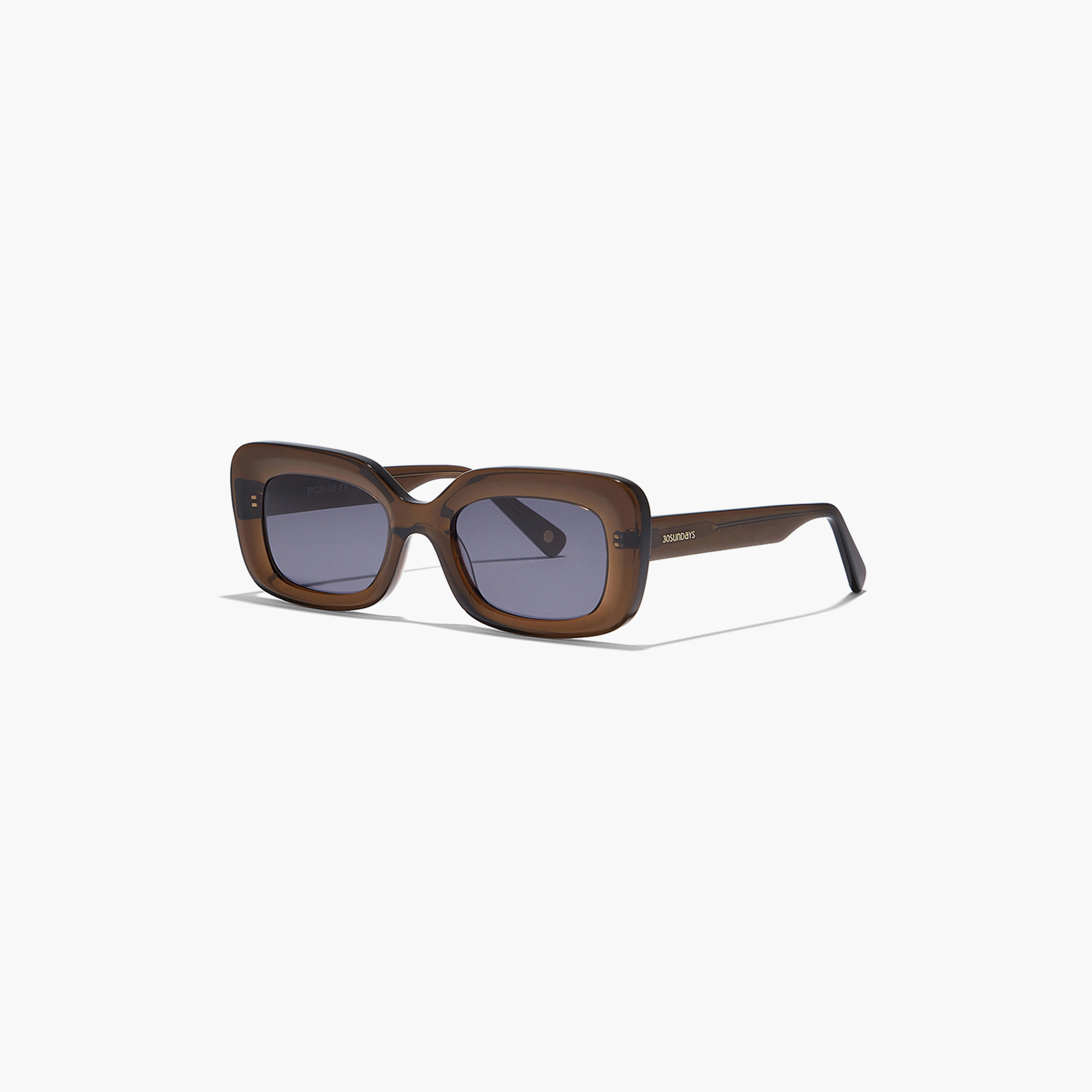 30Sundays Women Blue Lens 50 mm Rectangle Sunglasses | 30S-000240-0402-women-sunglasses-image-1