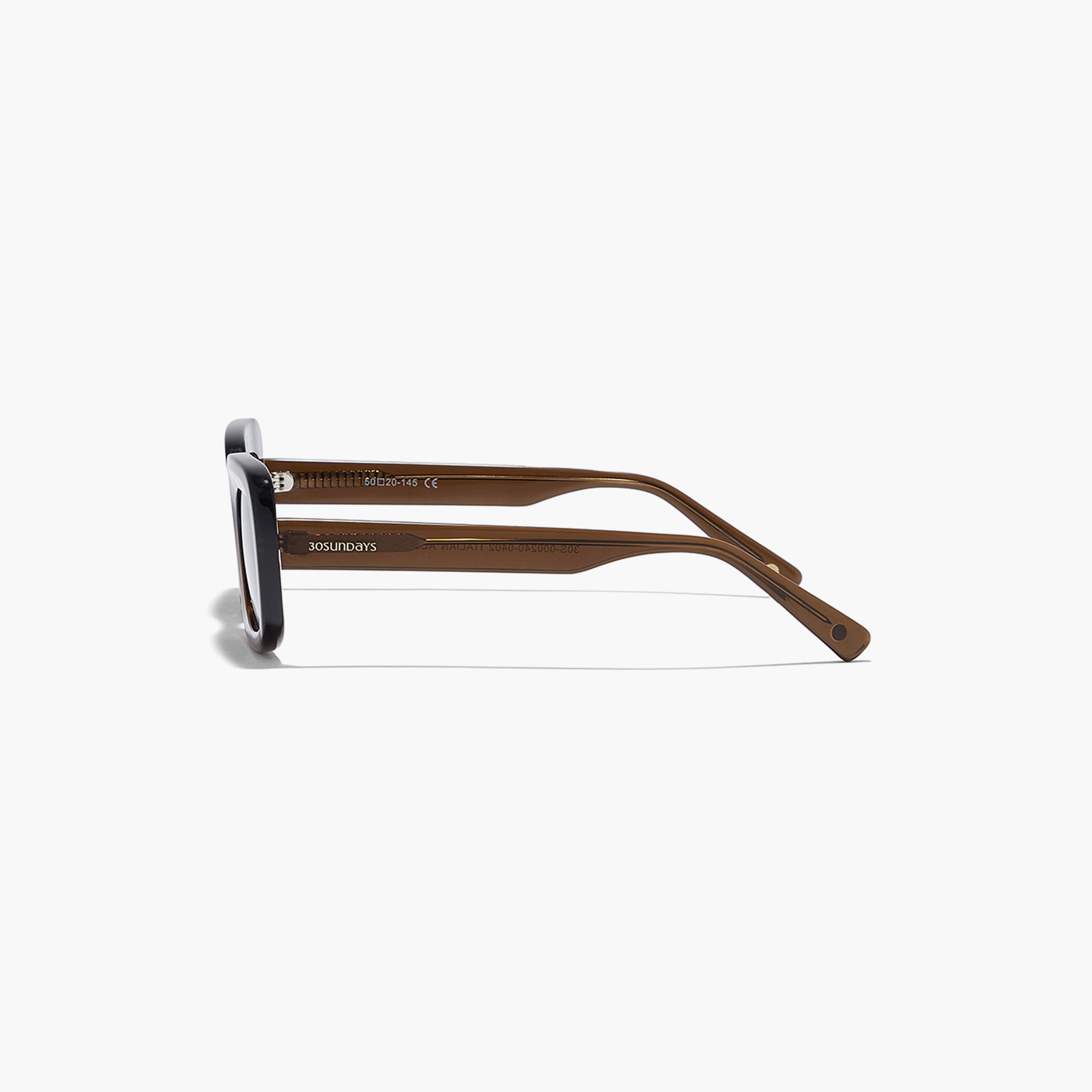 30Sundays Women Blue Lens 50 mm Rectangle Sunglasses | 30S-000240-0402-women-sunglasses-image-4