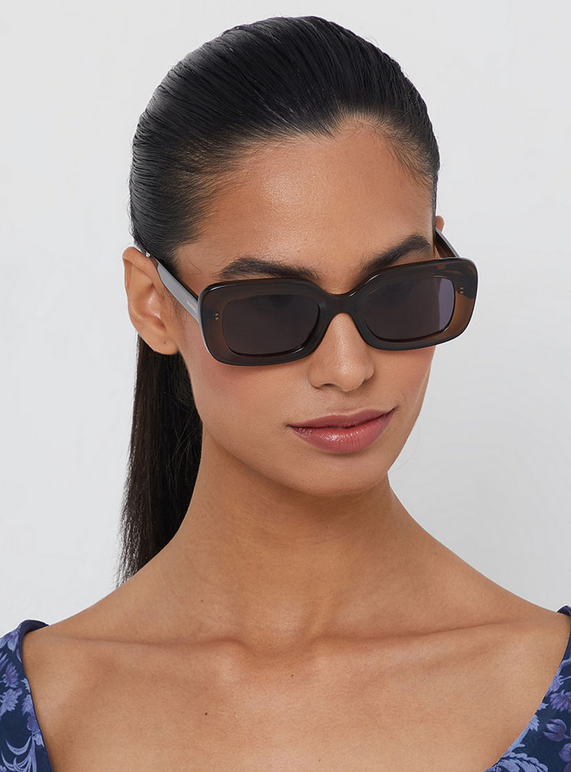 30Sundays Women Blue Lens 50 mm Rectangle Sunglasses | 30S-000240-0402-women-sunglasses-image-5