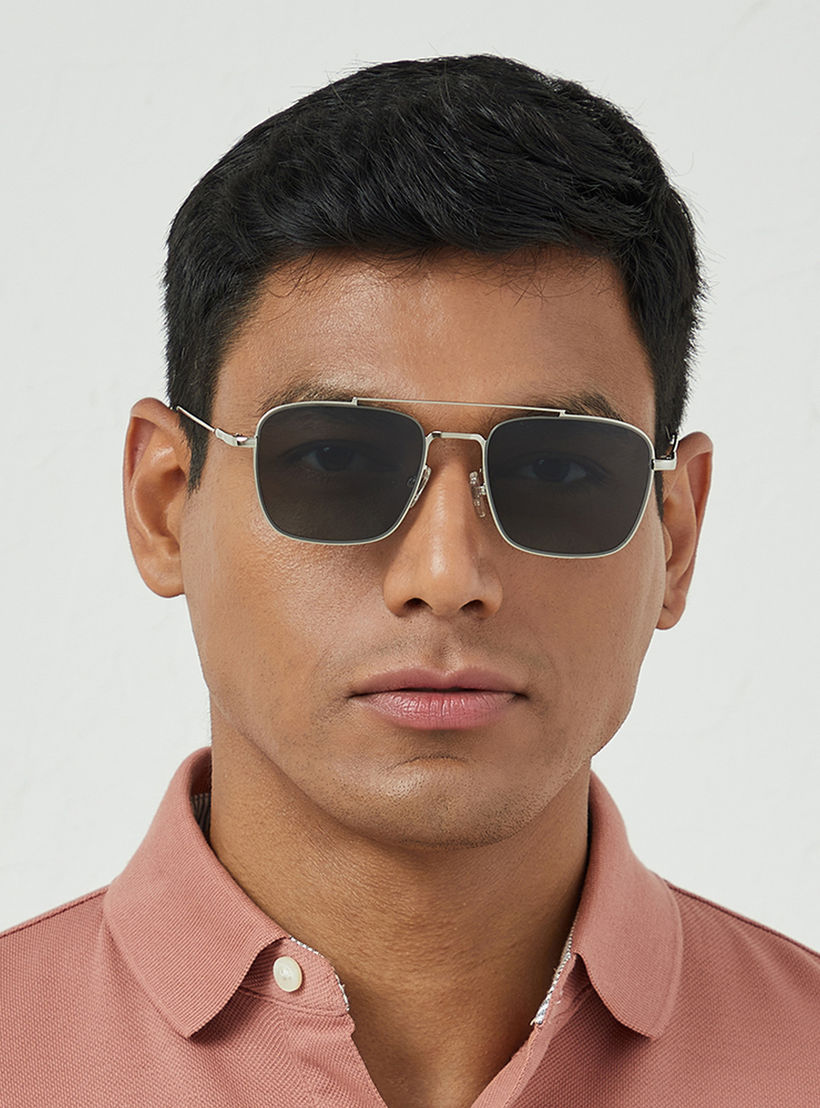 30Sundays Men Grey Lens 52 mm Navigator Sunglasses | 30S-000241-1201-men-sunglasses-image-5