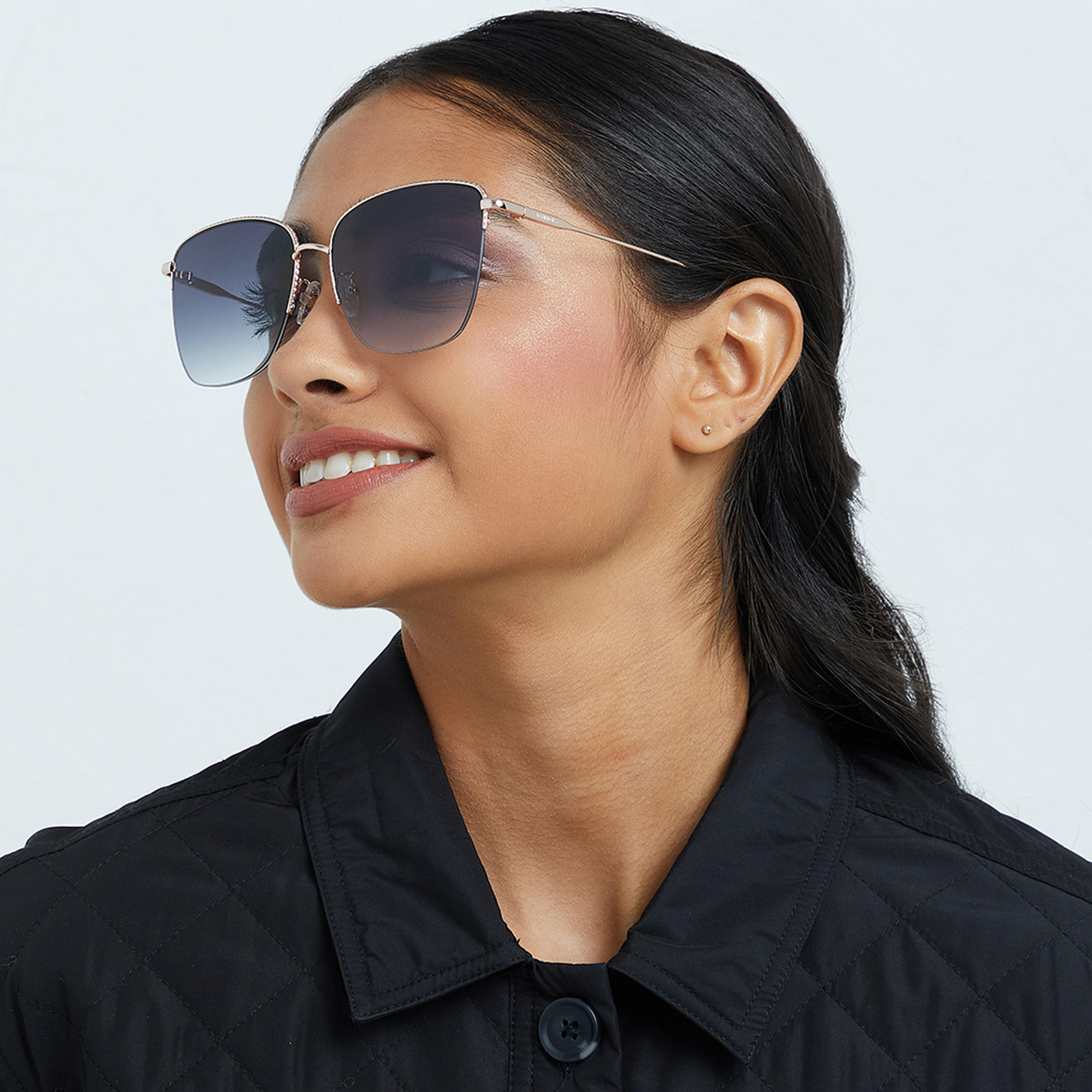 30Sundays Women Blue Lens 59 mm Oversized Sunglasses | 30S-000242-2302-women-sunglasses-image-6