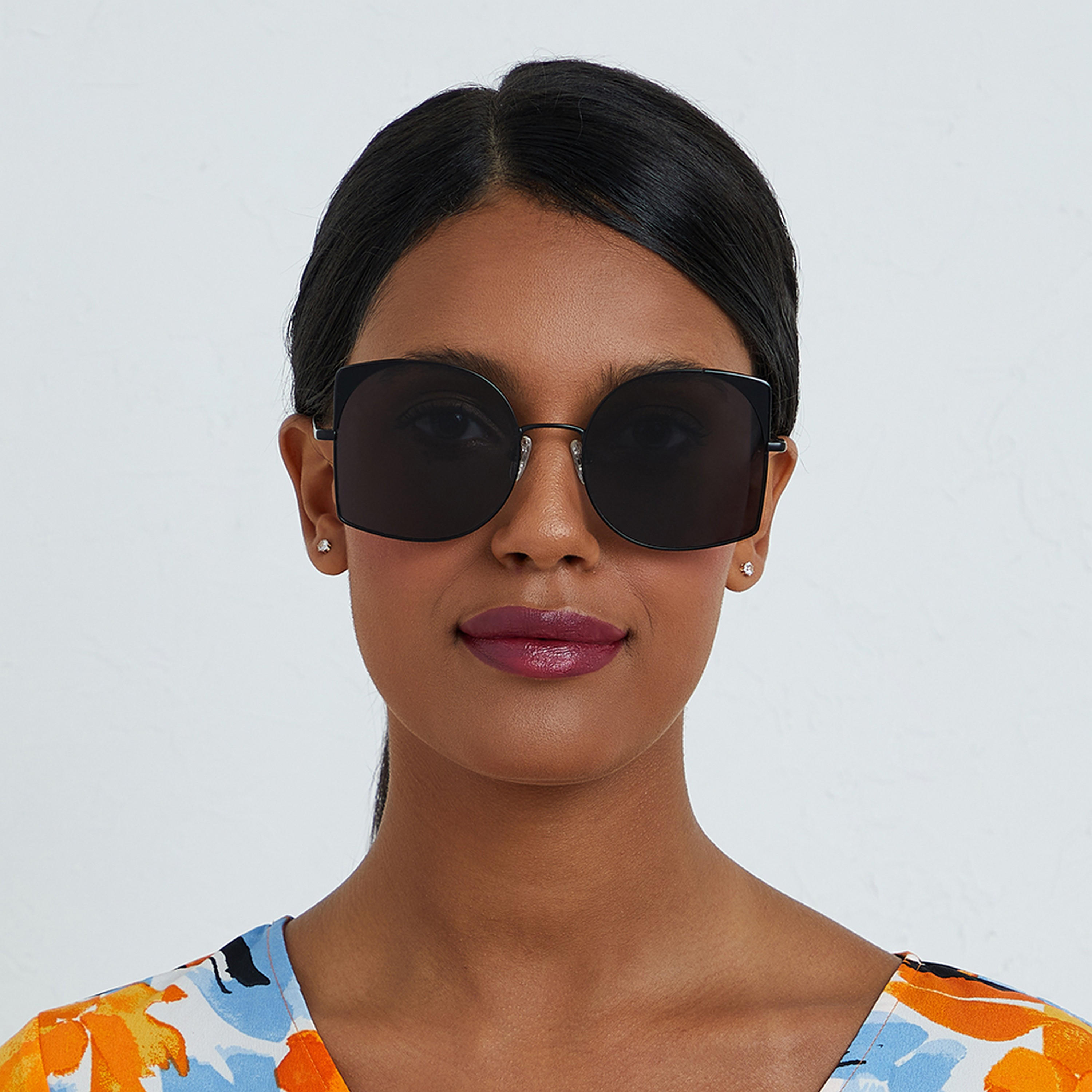 30Sundays Women Grey Lens 57 mm Oversized Sunglasses | 30S-000244-0107-women-sunglasses-image-4