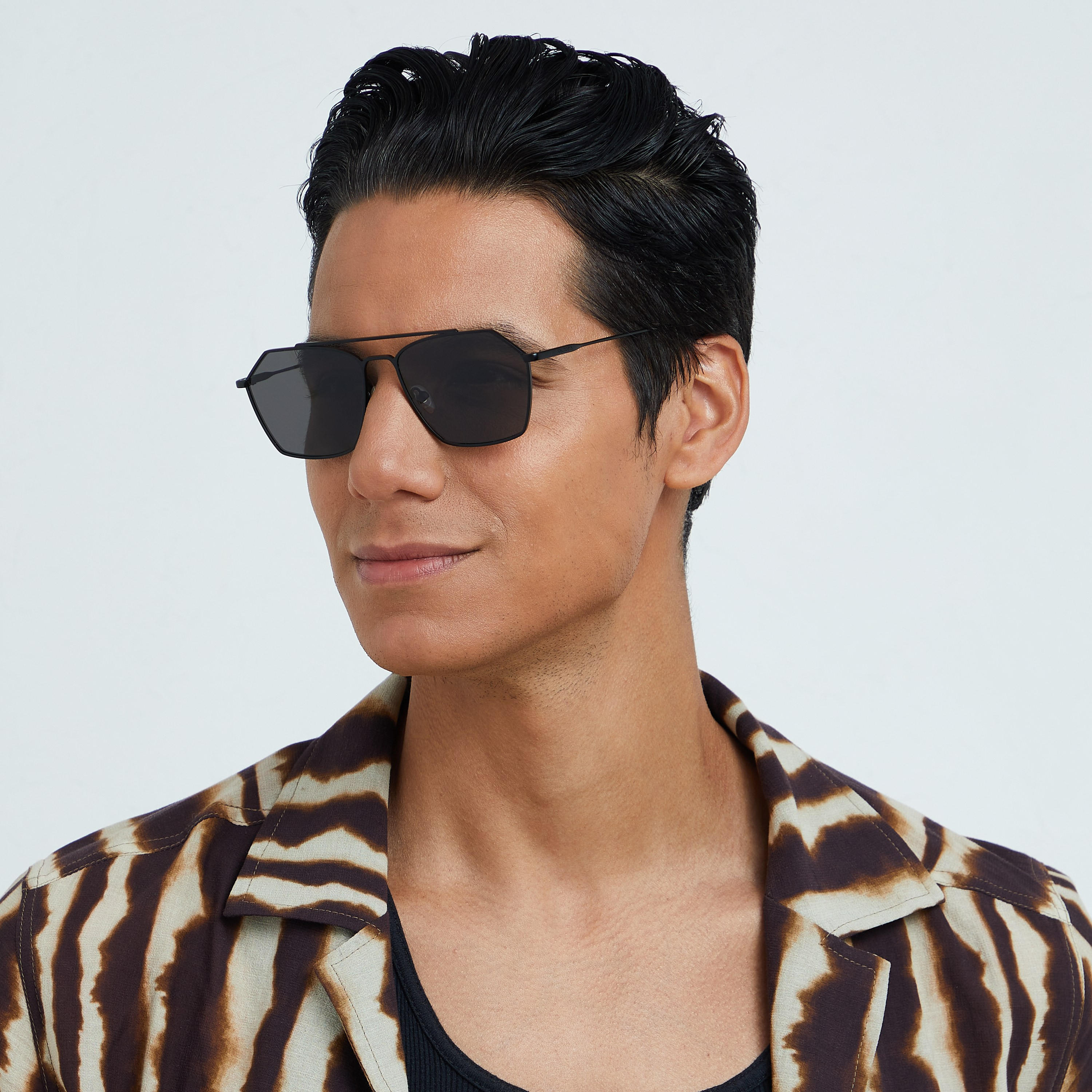 30Sundays FIGARO  Grey Lens 57 mm Geometric Sunglasses -men-sunglasses-image-5