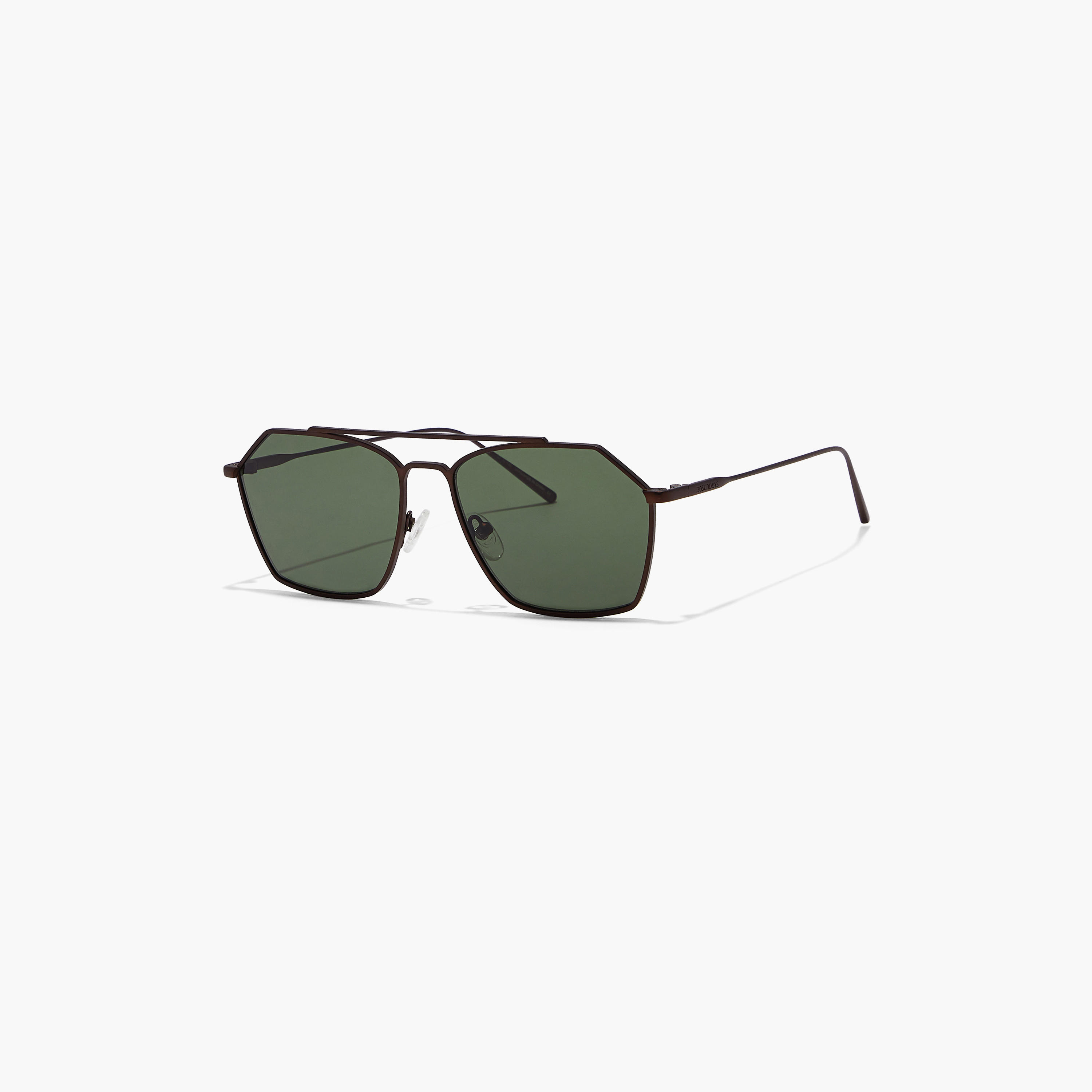 30Sundays Men Green Lens 57 mm Geometric Sunglasses | 30S-000247-0406-men-sunglasses-image-1