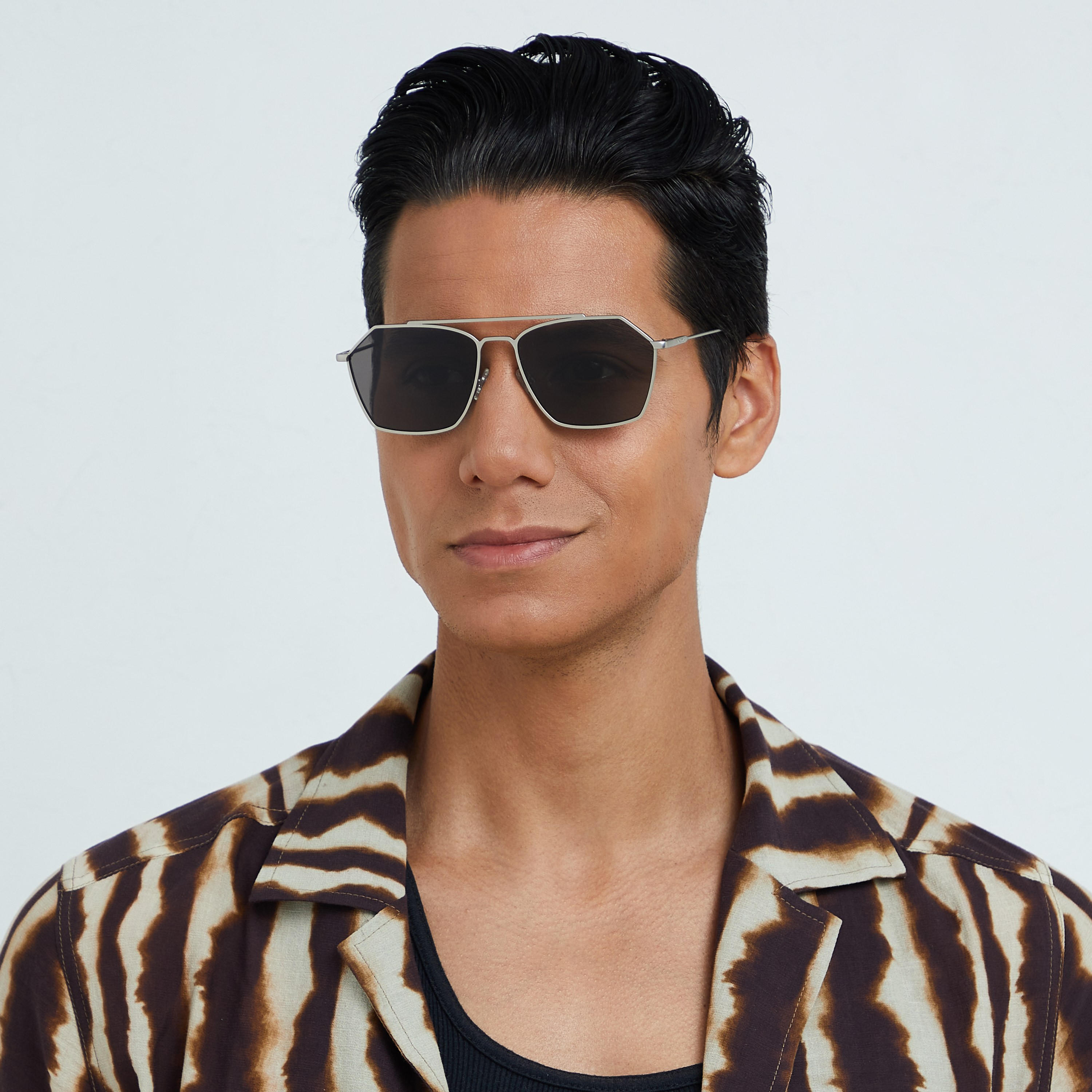 30Sundays FIGARO  Grey Lens 57 mm Geometric Sunglasses -men-sunglasses-image-4