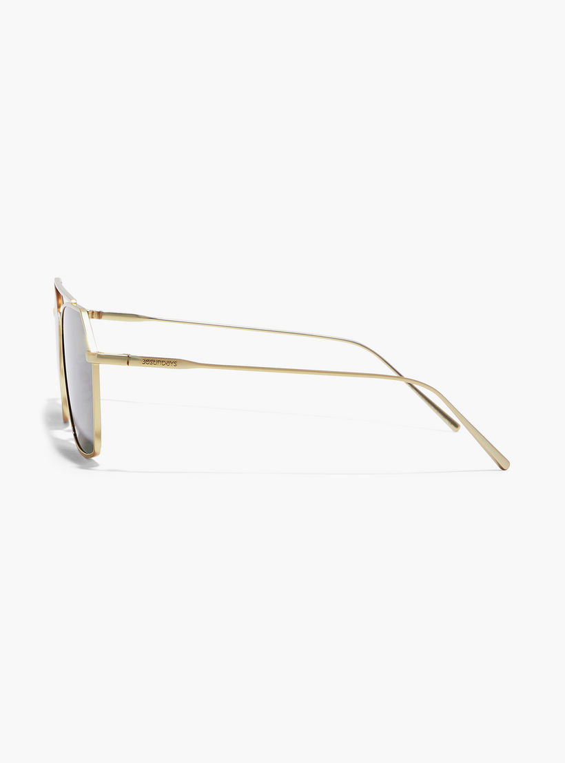 30Sundays Men Green Lens 57 mm Geometric Sunglasses | 30S-000247-2906-men-sunglasses-image-3
