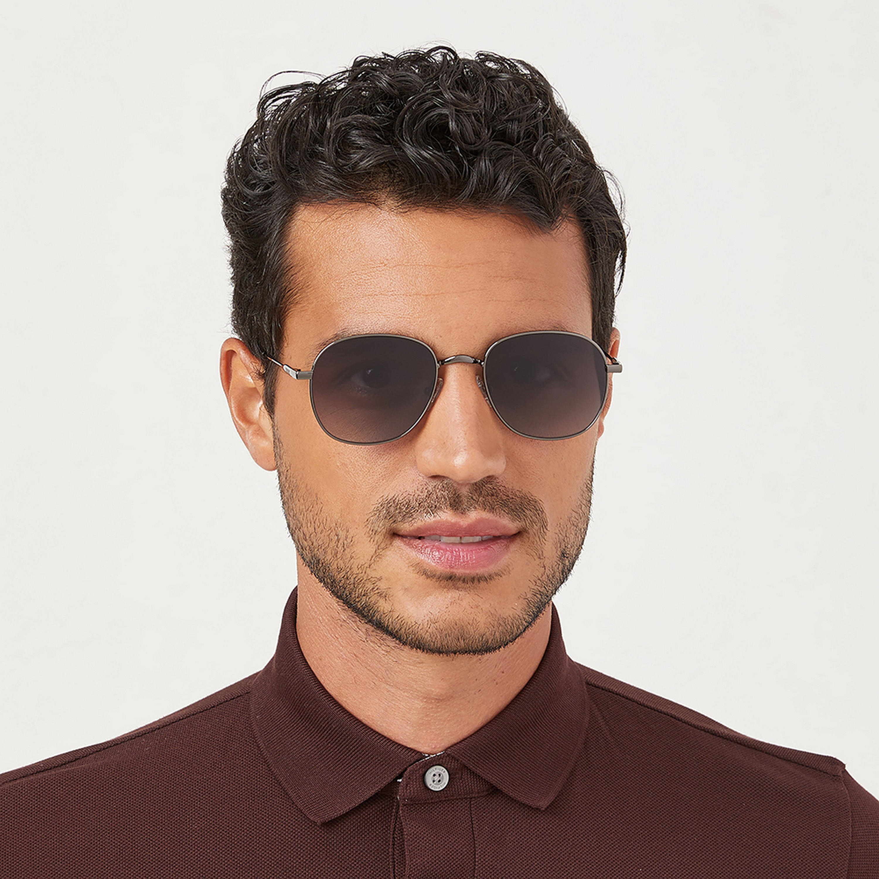 نظارة شمسية بعدسات زرقاء ذات افياتور من 30 ساندايز باوند مع 53 مم -men-sunglasses-image-5