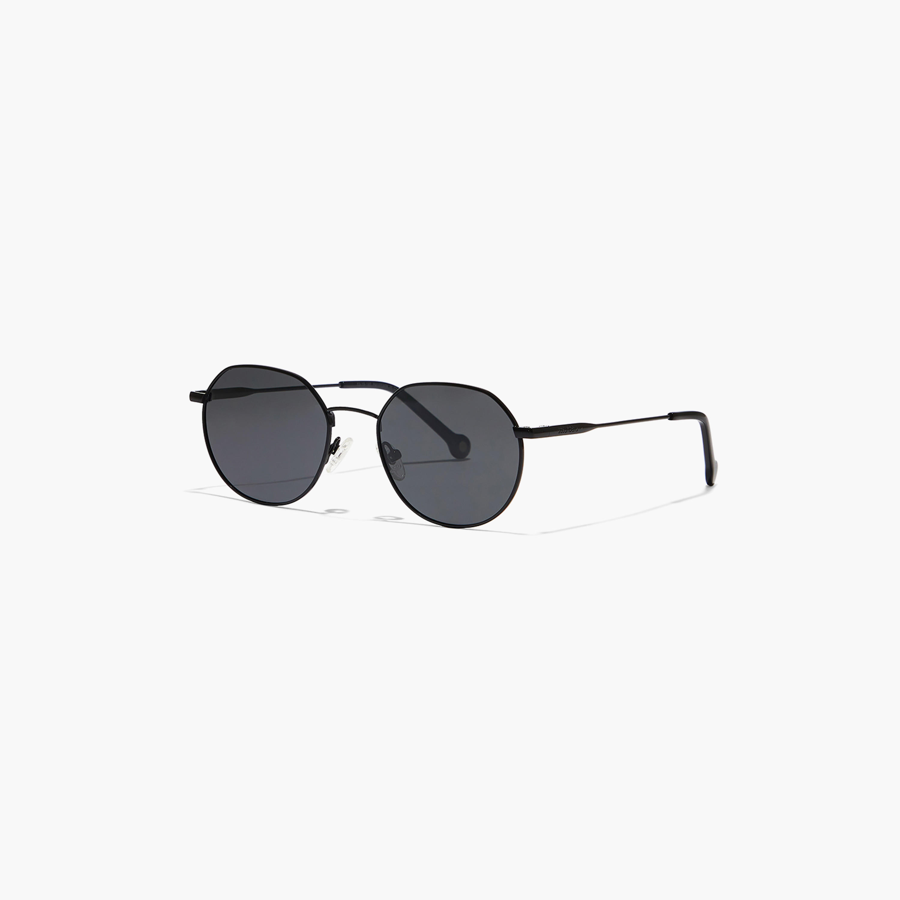نظارة شمسية مستقطبة بعدسات سوداء ذات مستديرة من 30 ساندايز واندرلاست مع 53 مم -men-sunglasses-image-1