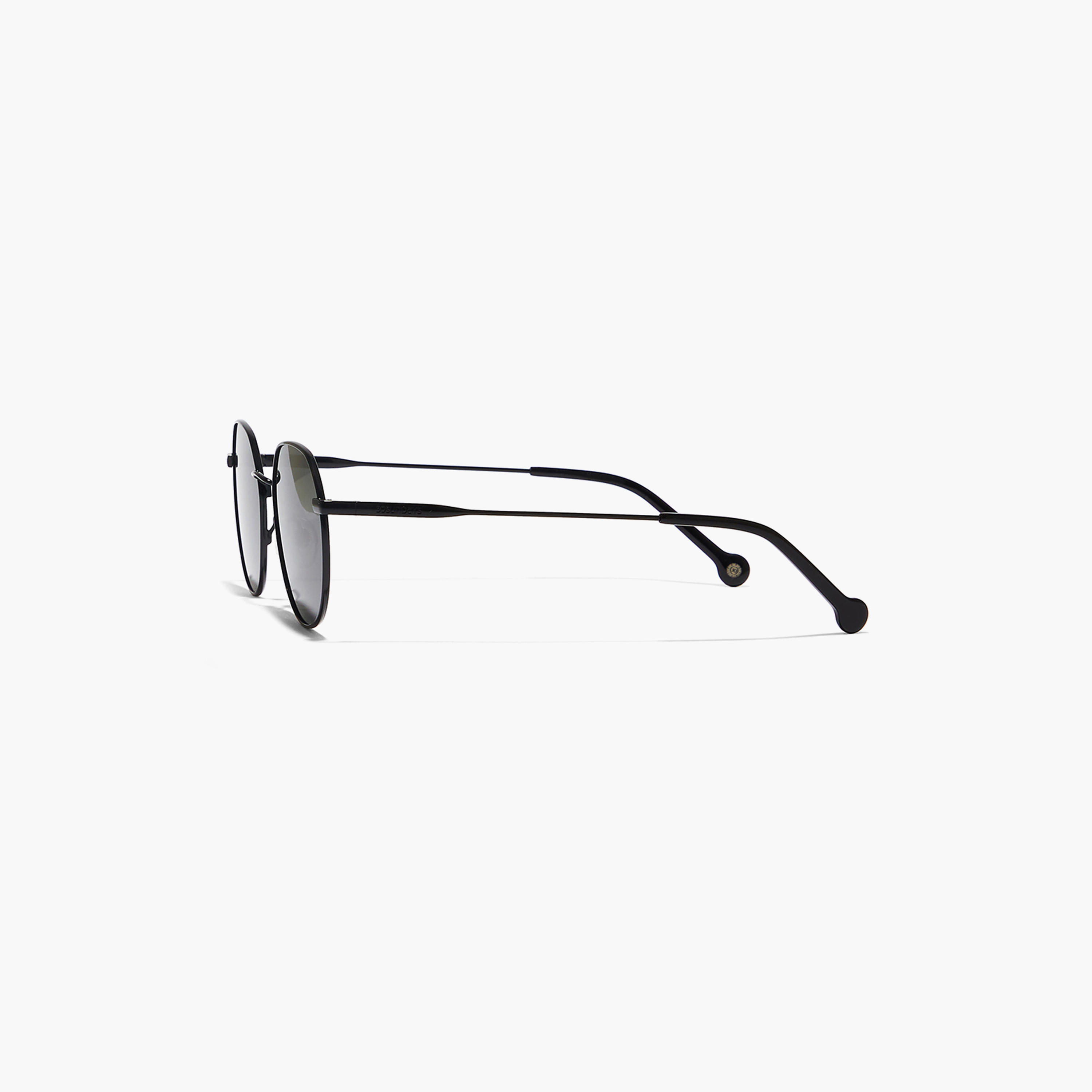 نظارة شمسية مستقطبة بعدسات سوداء ذات مستديرة من 30 ساندايز واندرلاست مع 53 مم -men-sunglasses-image-3