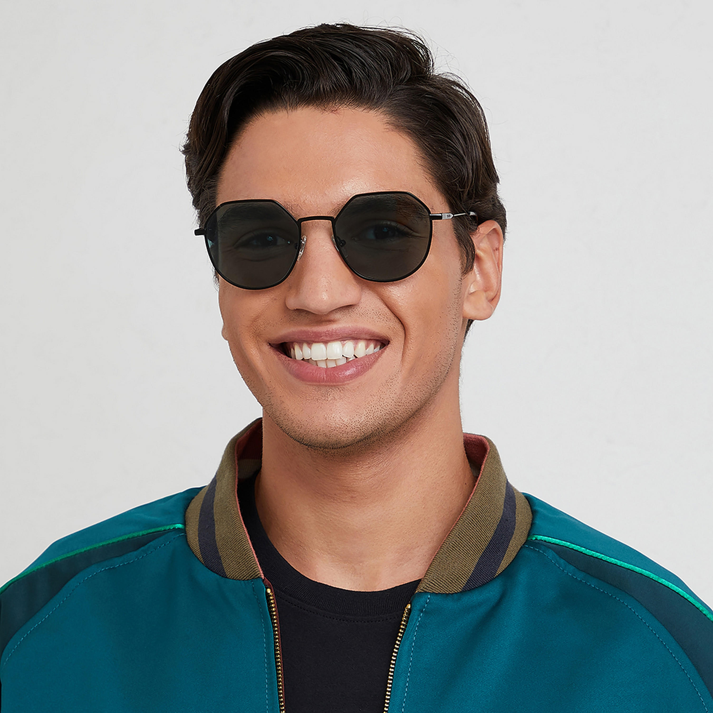 30Sundays TURN UP II  Green Lens 55 mm Geometric Sunglasses -men-sunglasses-image-4