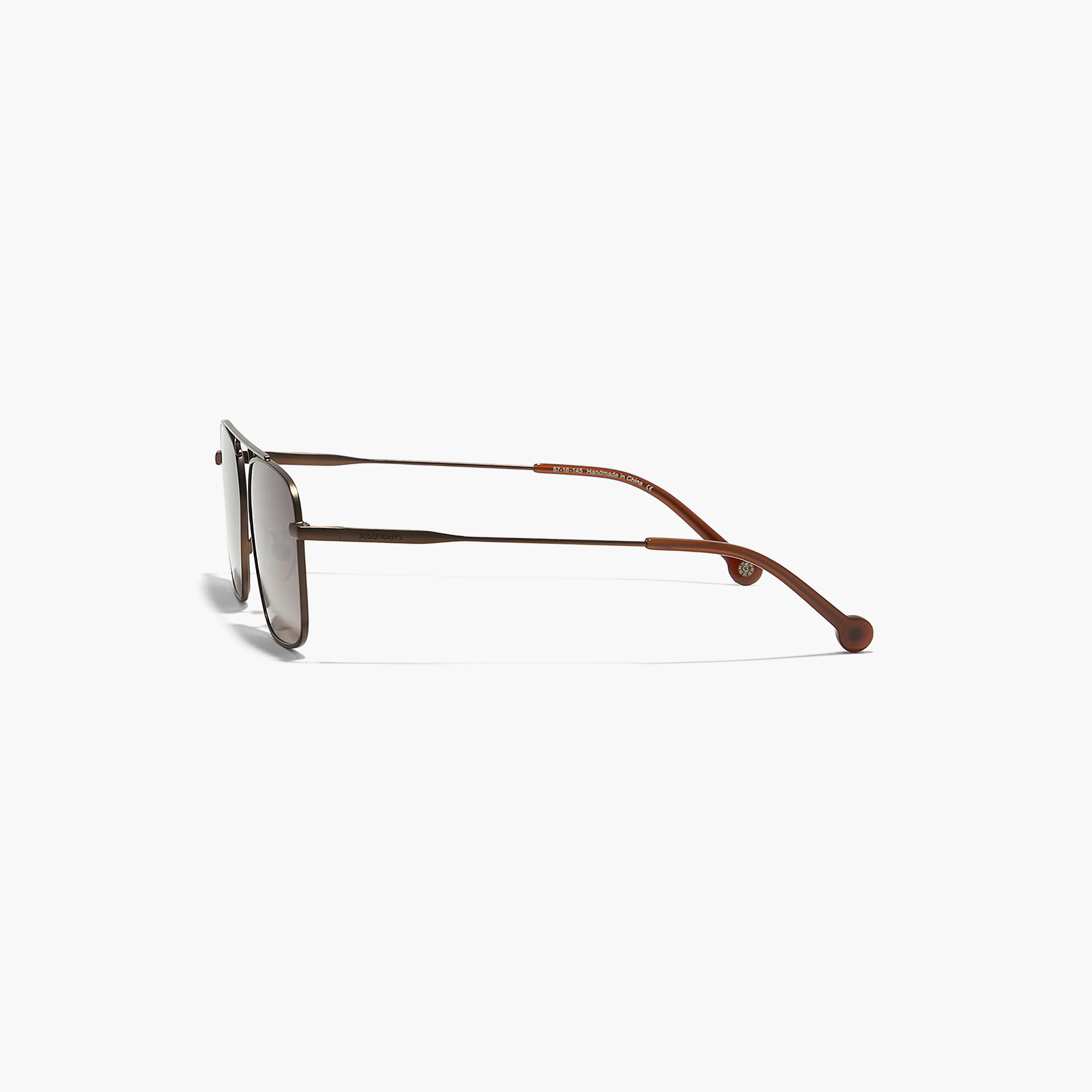 نظارة شمسية بعدسات بنية مستطيلة من 30 ساندايز روكس مع 57 مم -men-sunglasses-image-4