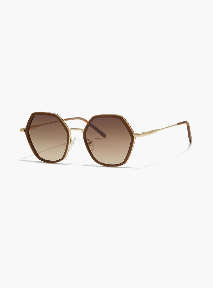 30Sundays EQUINOX Brown Lens 52 mm Geometric Sunglasses -women-sunglasses-image-1