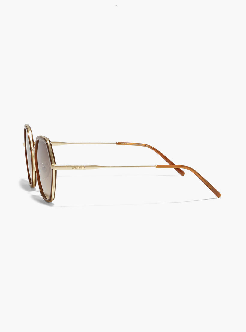 30Sundays EQUINOX Brown Lens 52 mm Geometric Sunglasses -women-sunglasses-image-4