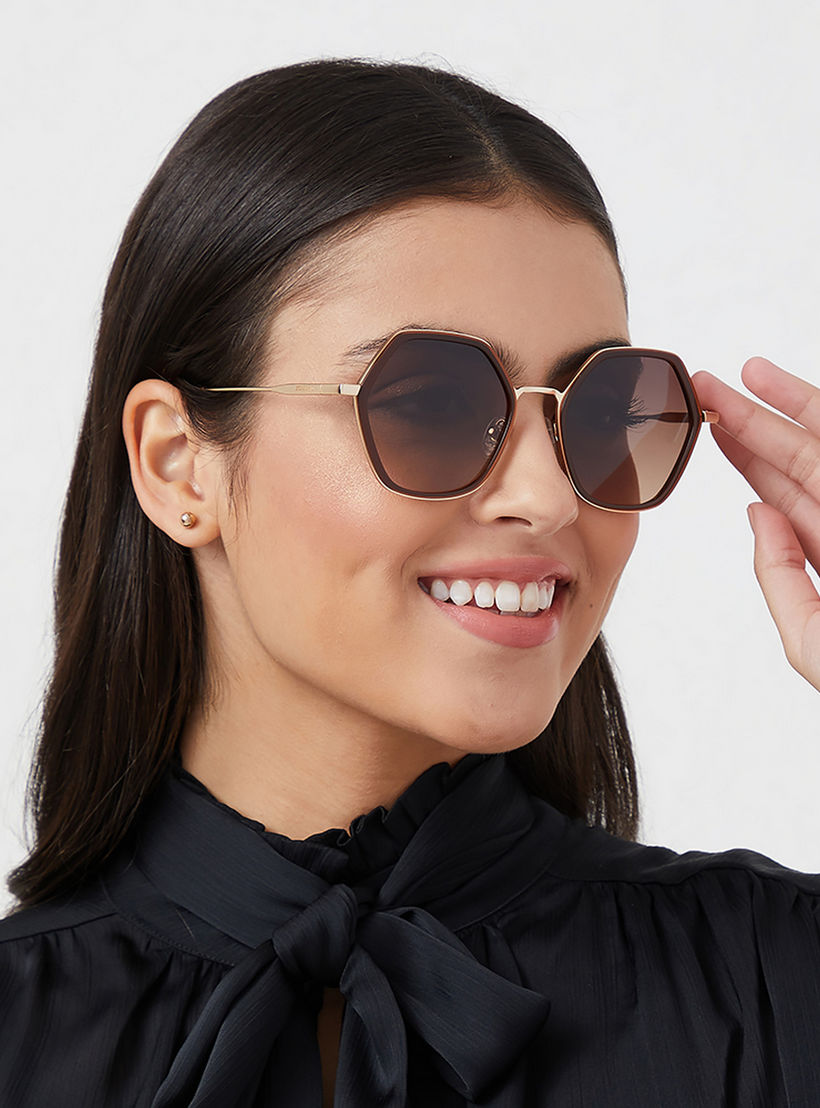 30Sundays EQUINOX Brown Lens 52 mm Geometric Sunglasses -women-sunglasses-image-6
