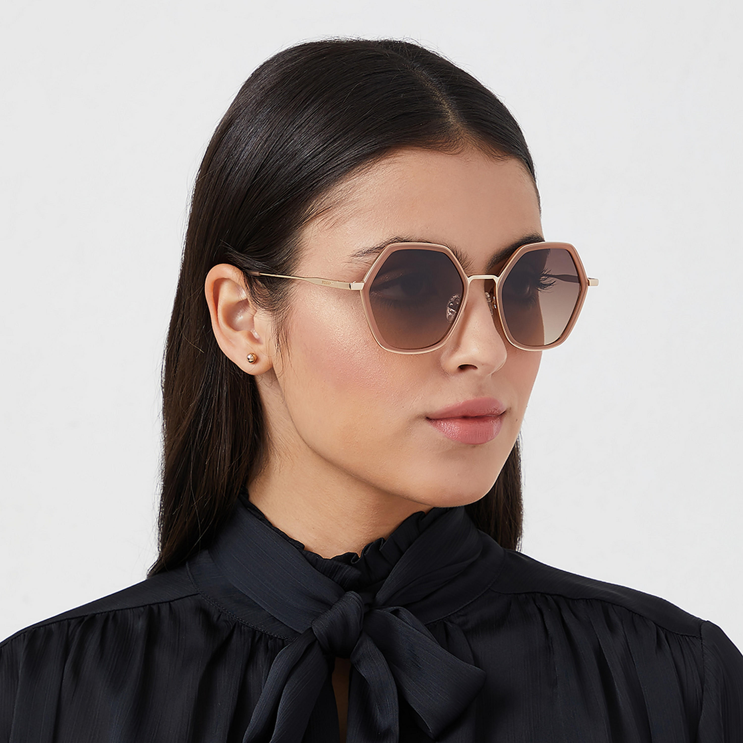 30Sundays Women Brown Lens 52 mm Geometric Sunglasses | 30S-000259-2404-women-sunglasses-image-6
