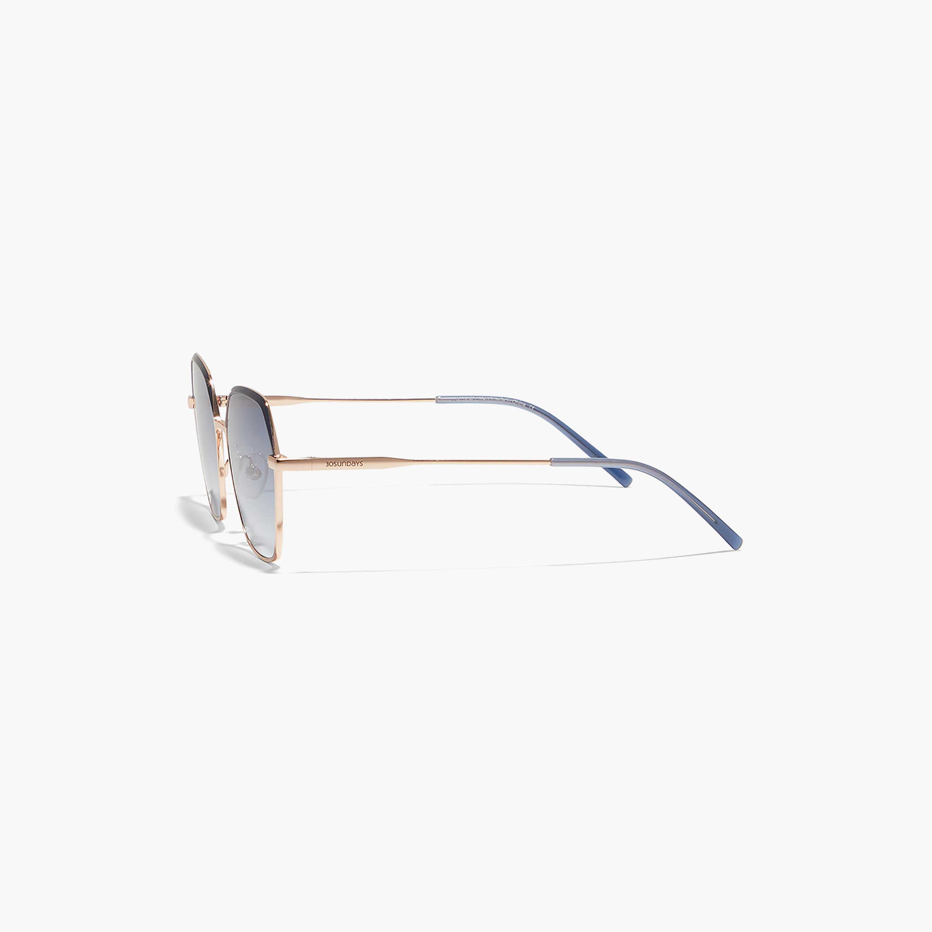 30Sundays CERA  Blue Lens 53 mm Geometric Sunglasses -women-sunglasses-image-3