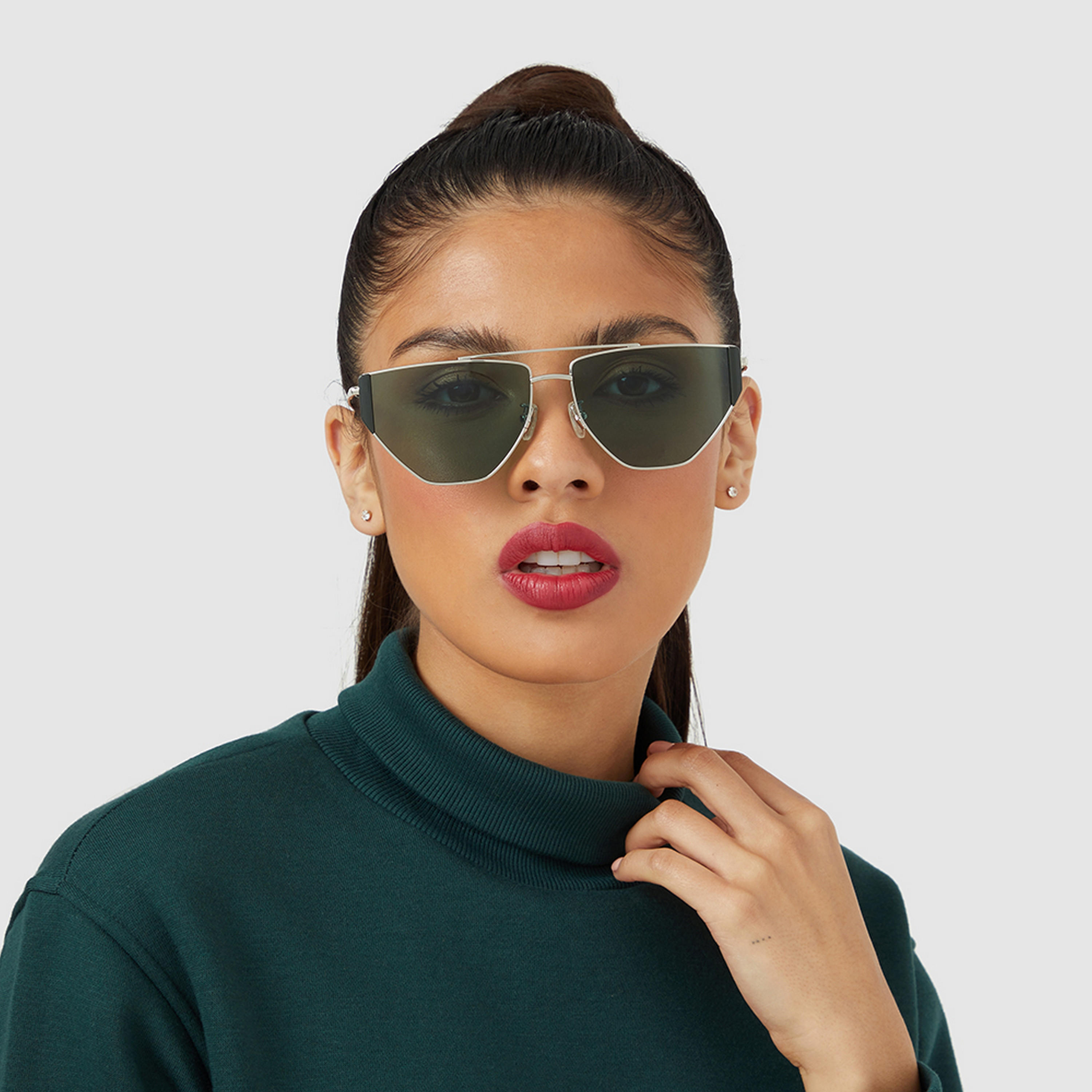30Sundays GARDENA  Green Lens 62 mm Aviator Sunglasses -men-sunglasses-image-5