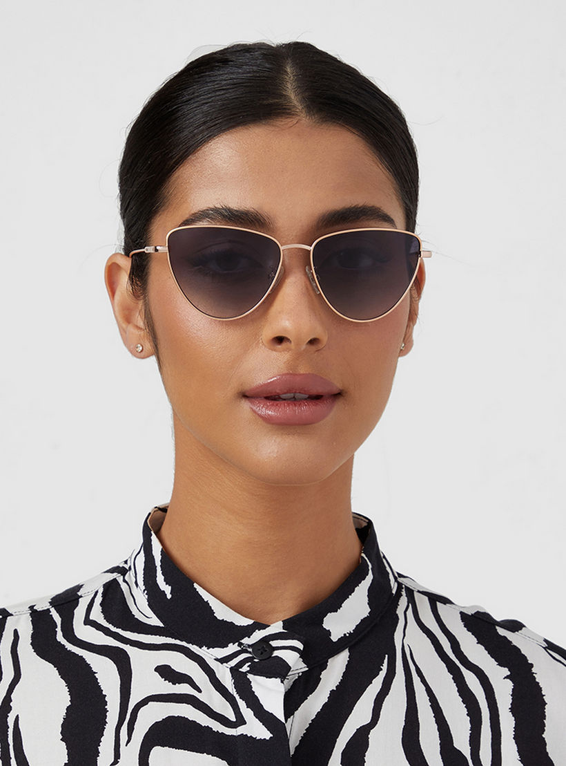 30Sundays Women Blue Lens 56 mm Cat Eye Sunglasses | 30S-000263-2302-women-sunglasses-image-5