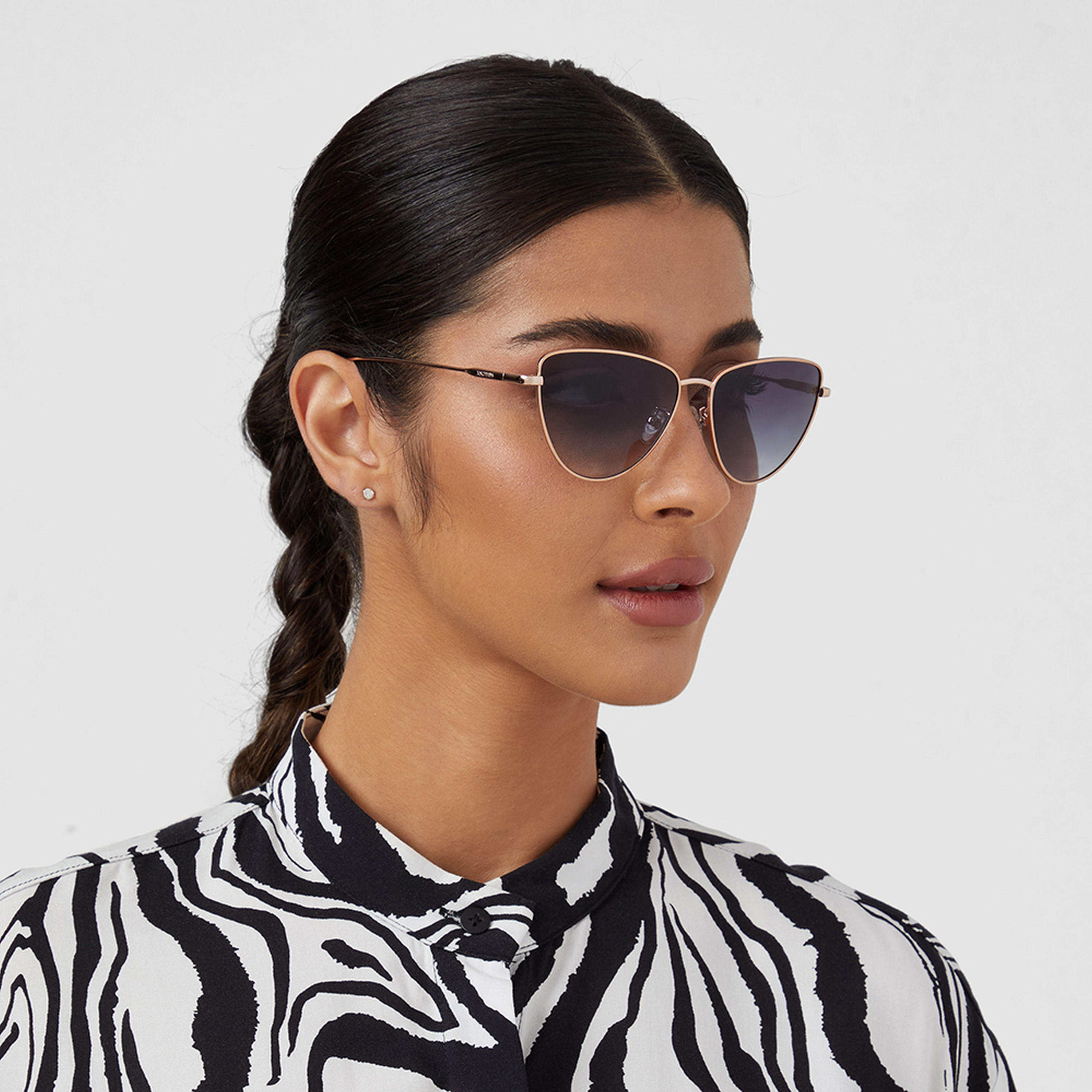 30Sundays Women Blue Lens 56 mm Cat Eye Sunglasses | 30S-000263-2302-women-sunglasses-image-6