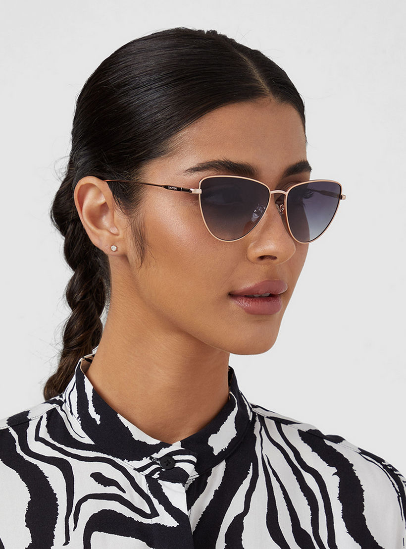 30Sundays Women Blue Lens 56 mm Cat Eye Sunglasses | 30S-000263-2302-women-sunglasses-image-6