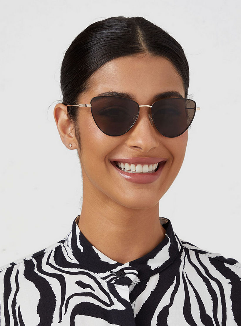 30Sundays Women Brown Lens 56 mm Cat Eye Sunglasses | 30S-000263-2904-women-sunglasses-image-5