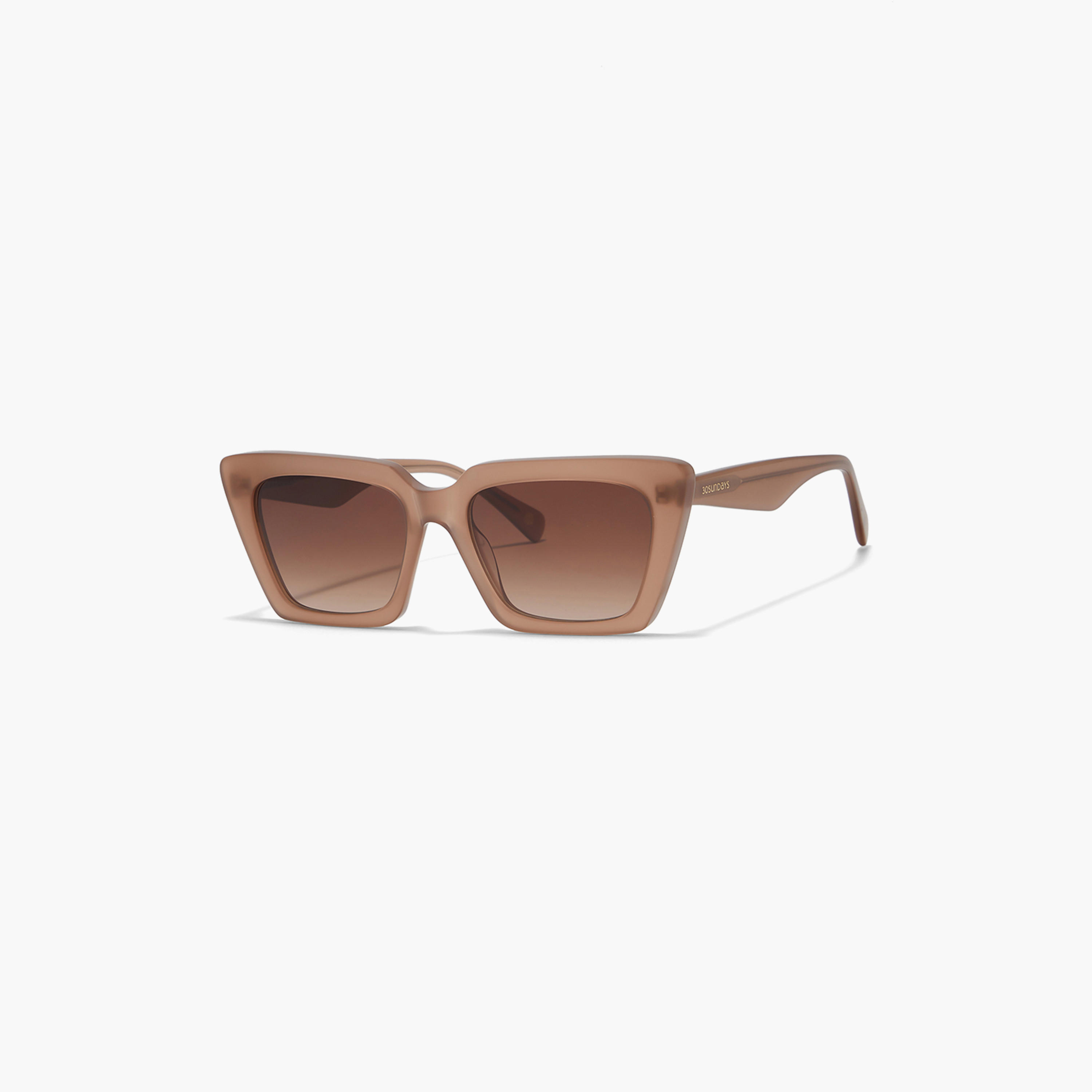 نظارة شمسية بعدسات بنية ذات كات آي من 30 ساندايز إمبر مع 54 مم -women-sunglasses-image-1