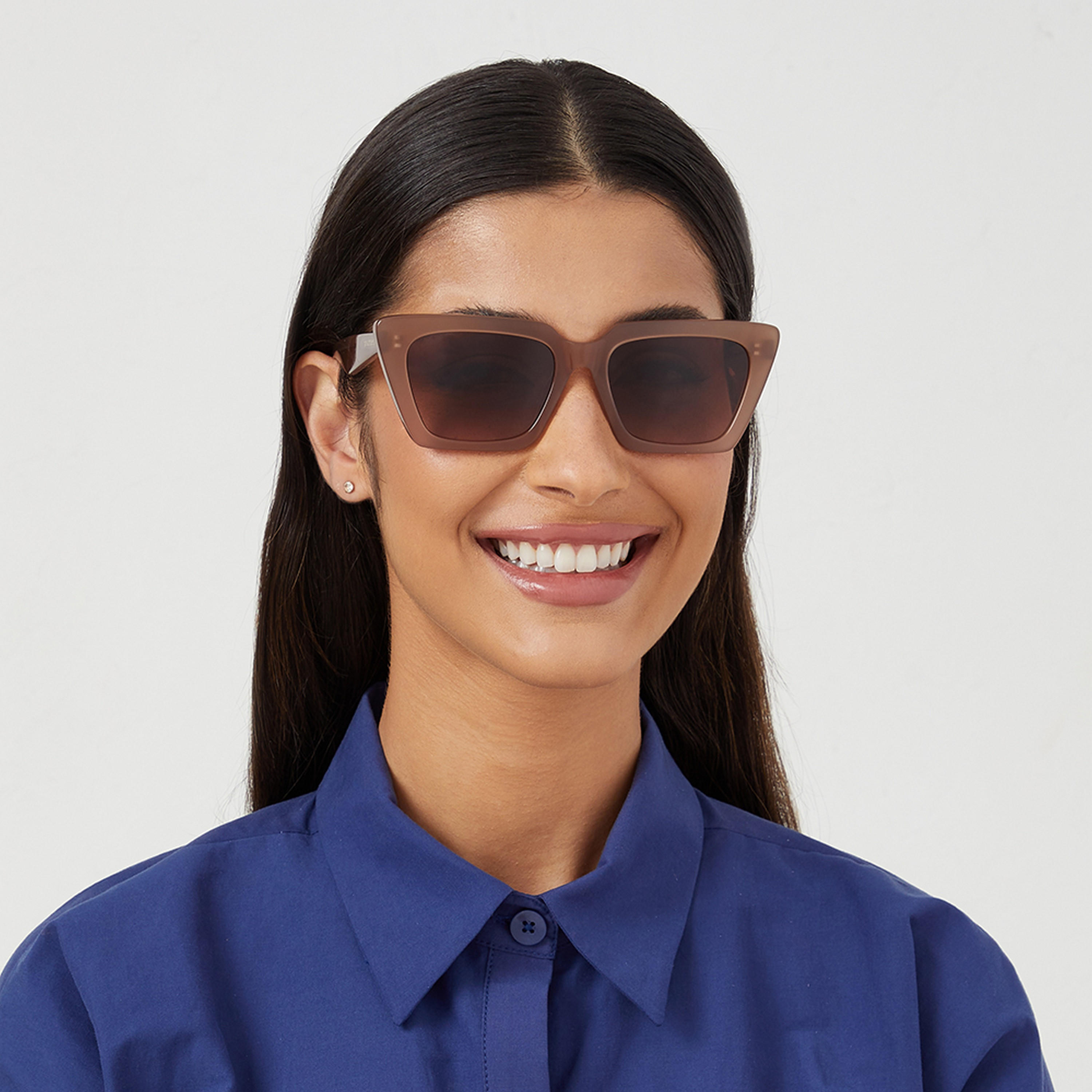 30SUNDAYS EMBER  Brown Lens 54 mm Cat Eye Sunglasses -women-sunglasses-image-5