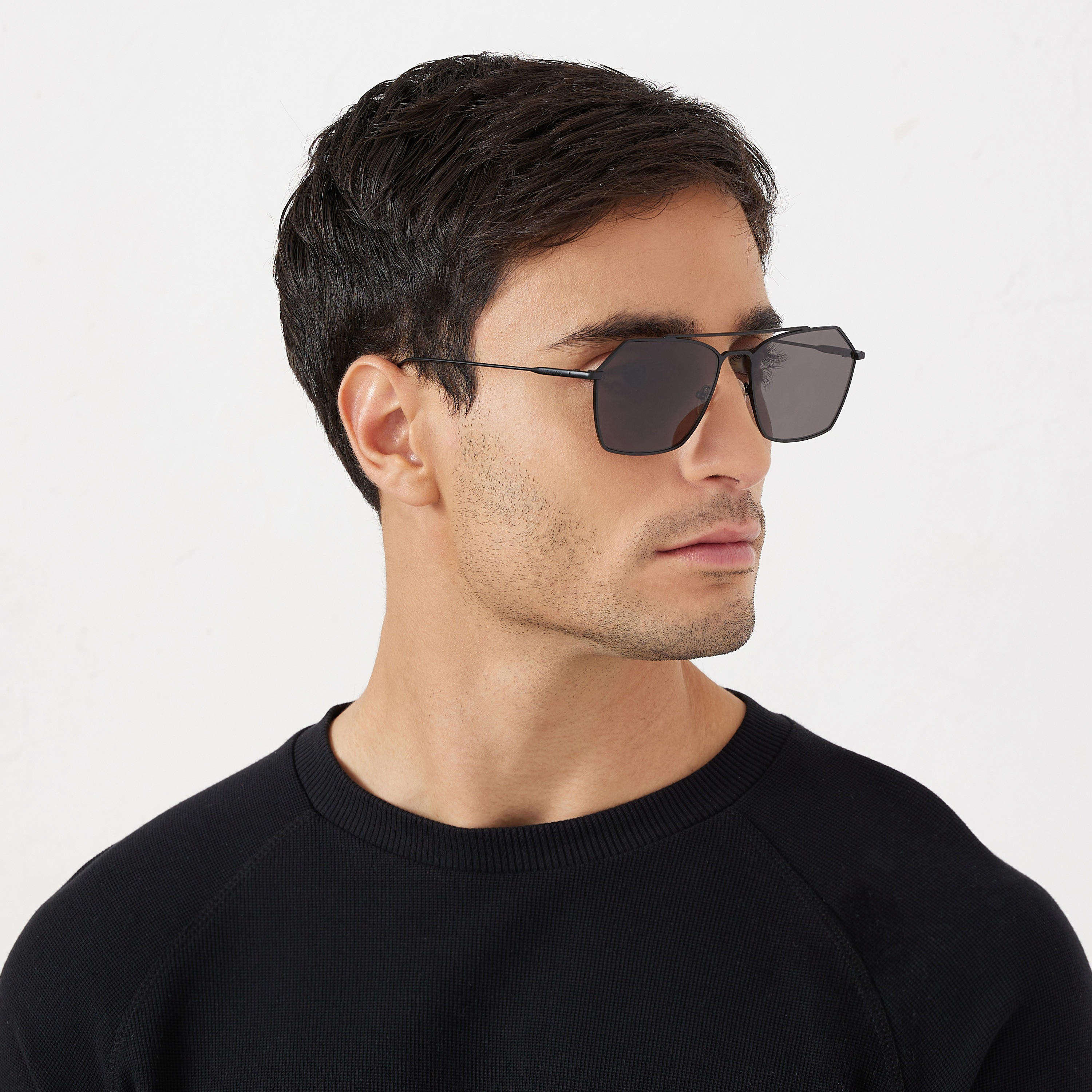 30Sundays FIGARO II  Grey Lens 59 mm Geometric Sunglasses -men-sunglasses-image-5