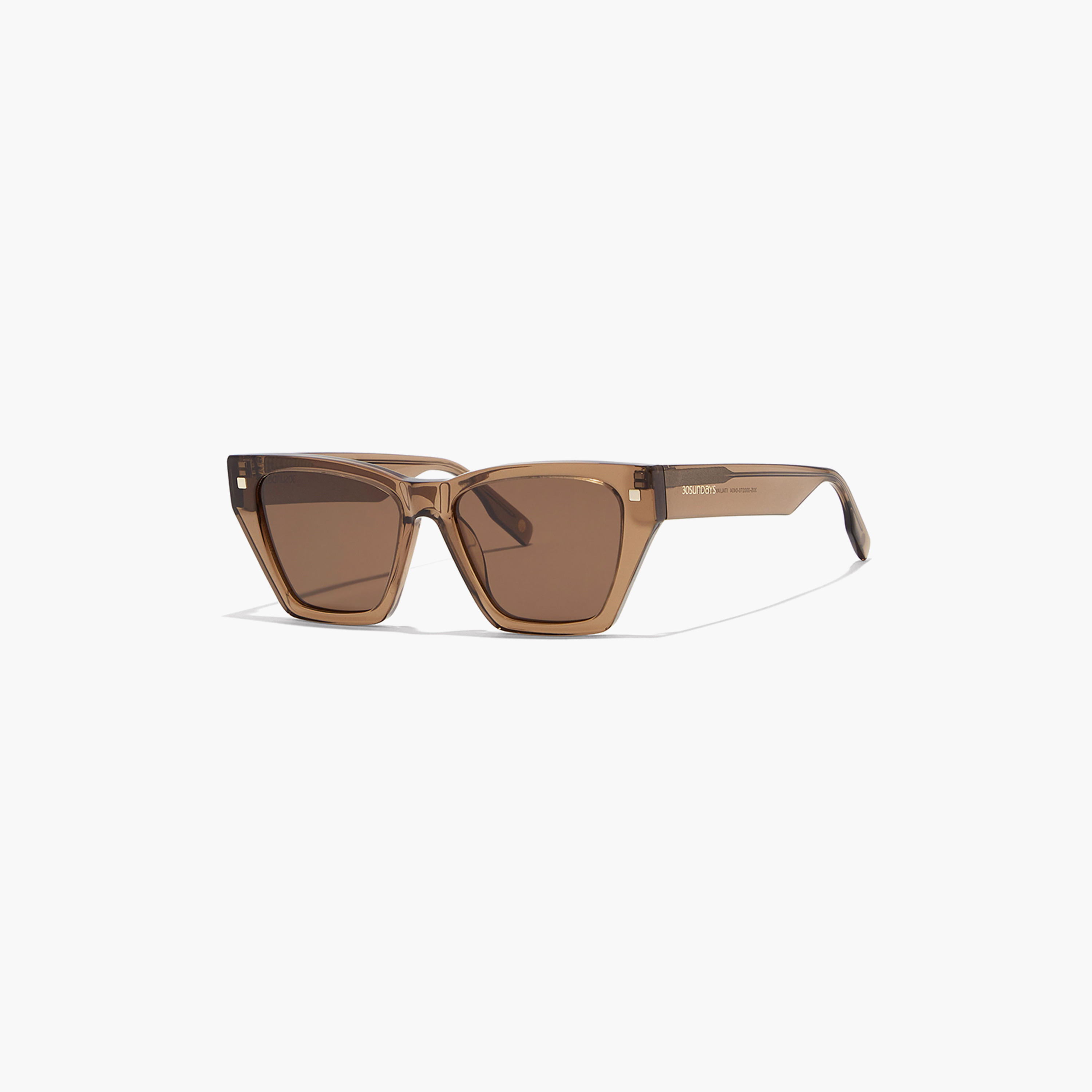 30S-000270-0404 | نظارة شمسية بعدسات بنية ذات كات آي من 30 سنديز للنساء مع53 مم-women-sunglasses-image-1