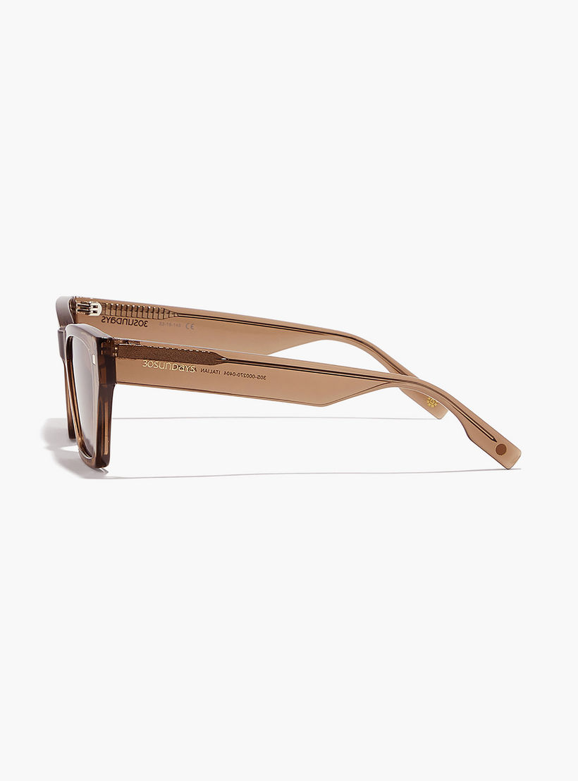 30Sundays Women Brown Lens 53 mm Cat Eye Sunglasses | 30S-000270-0404-women-sunglasses-image-4
