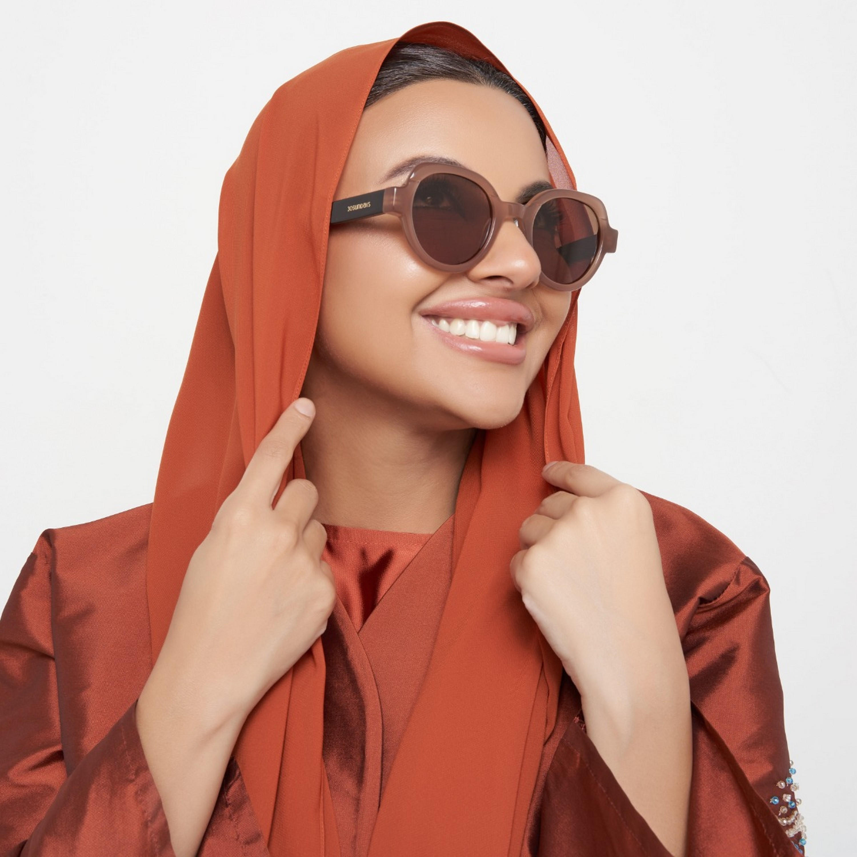 نظارة شمسية بعدسات بنية ذات مستديرة من 30 ساندايز لوريل مع 49 مم -women-sunglasses-image-5