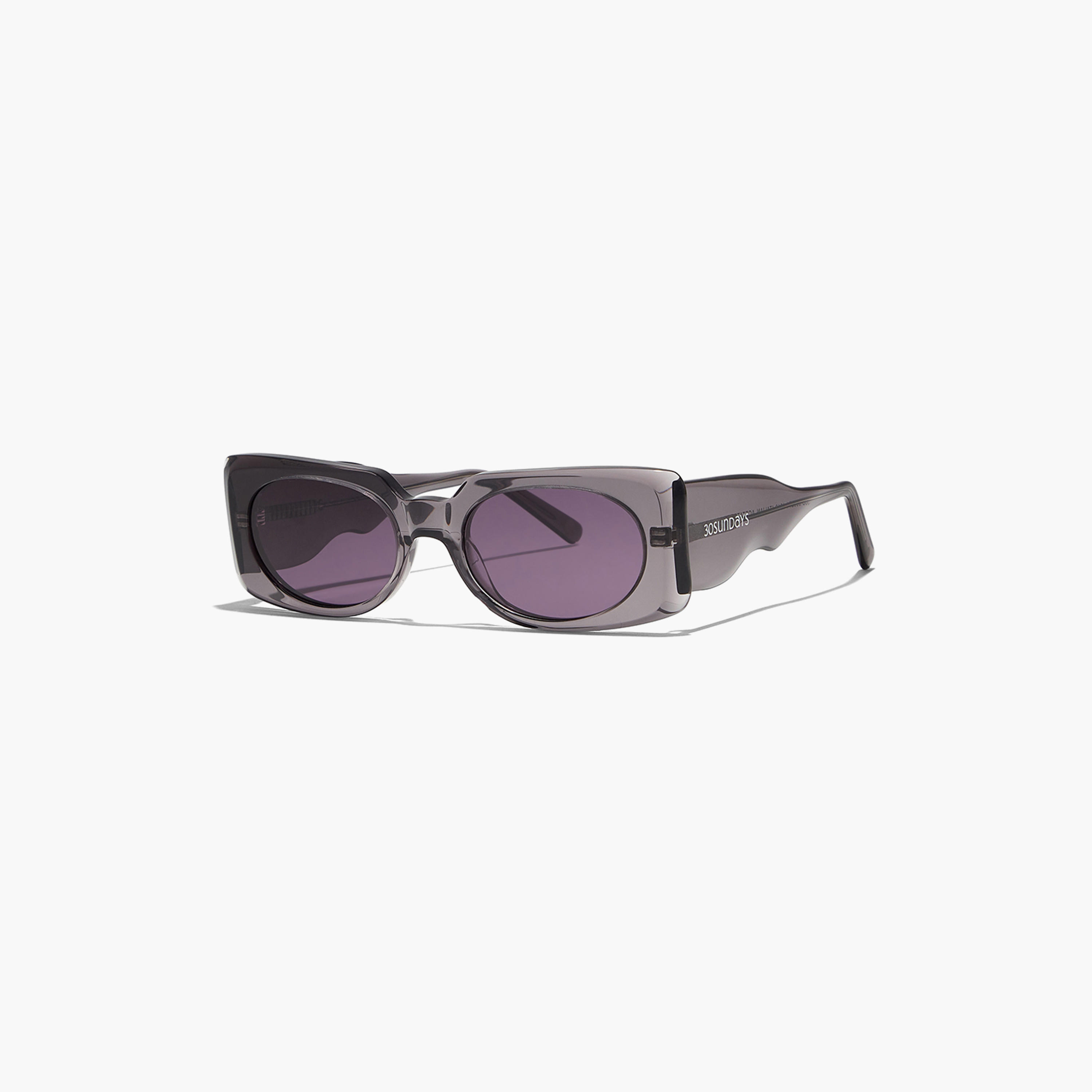 30Sundays Women Purple Lens 54 mm Rectangle Sunglasses | 30S-000274-1010-women-sunglasses-image-1