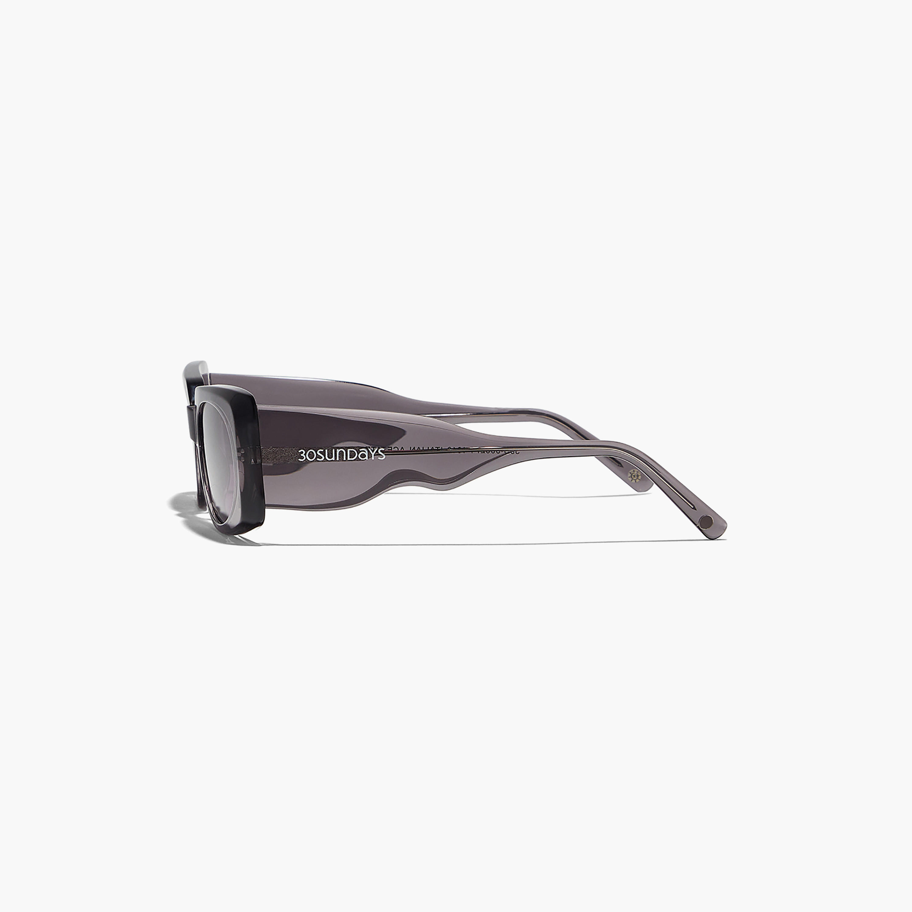 30Sundays Women Purple Lens 54 mm Rectangle Sunglasses | 30S-000274-1010-women-sunglasses-image-3