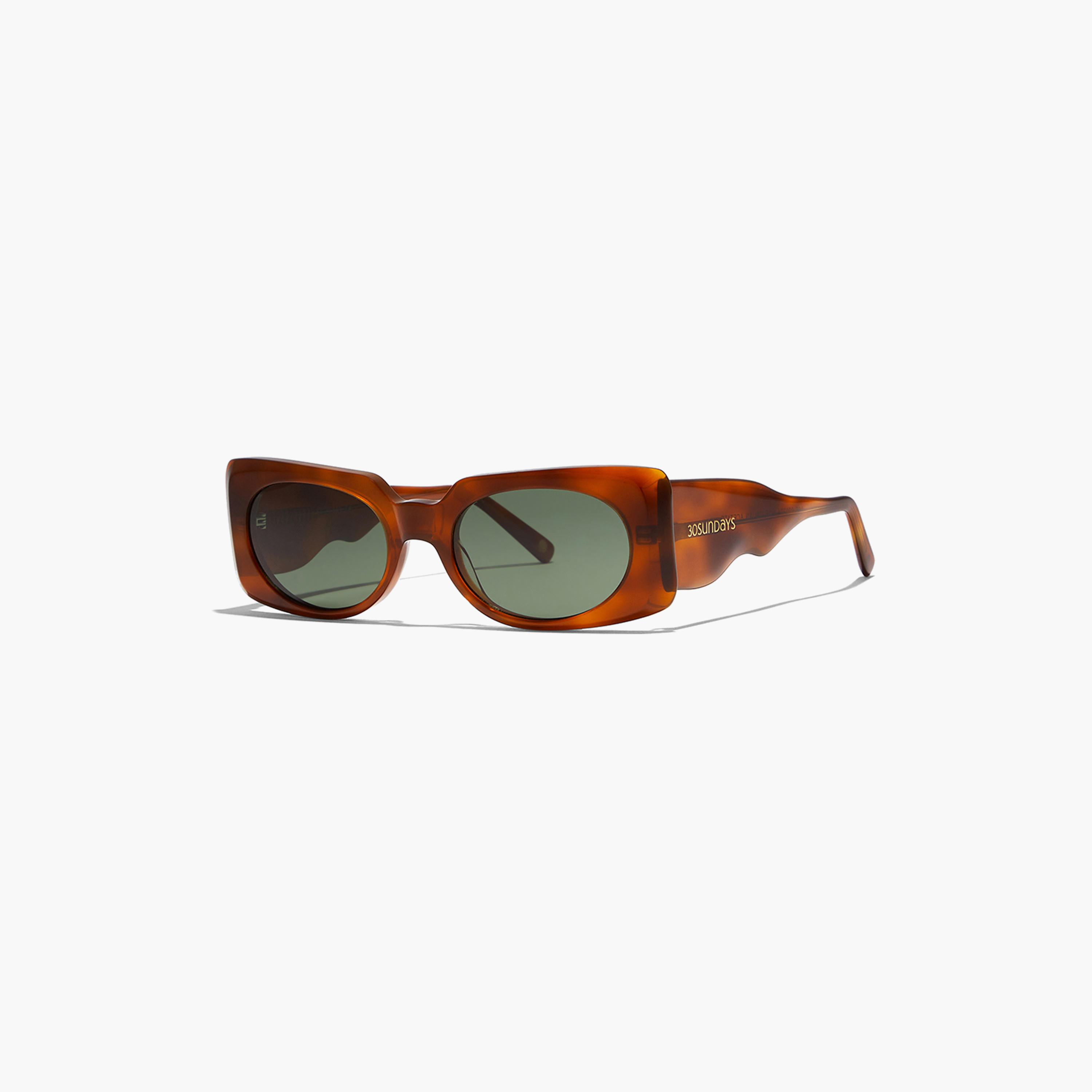 نظارة شمسية بعدسات خضراء ذات مستطيلة من 30 ساندايز بيبر مع 54 مم -women-sunglasses-image-1