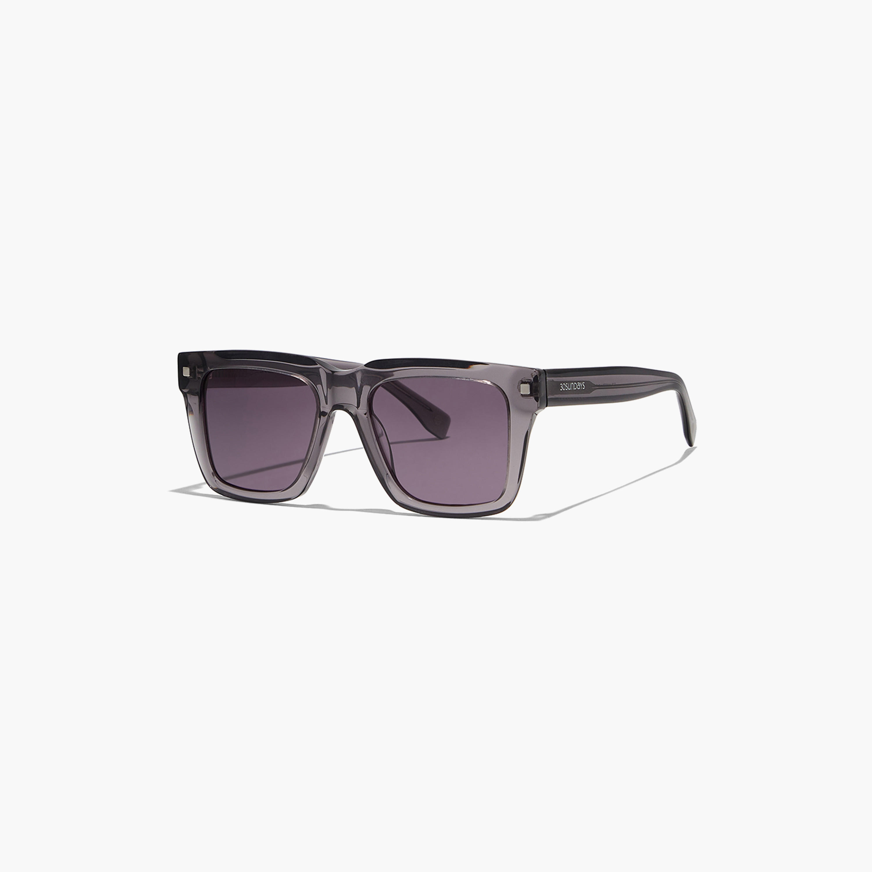 30Sundays Women Purple Lens 53 mm Square Sunglasses | 30S-000276-1010-women-sunglasses-image-1