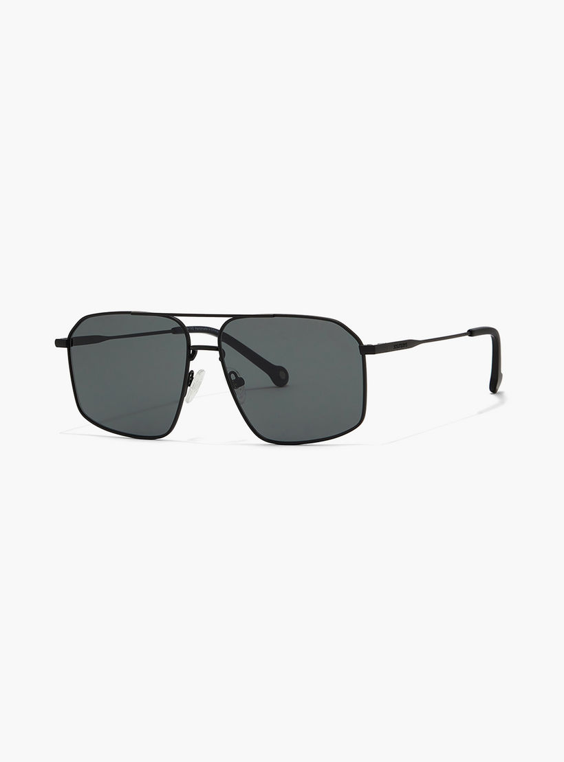 نظارة شمسية بعدسات سوداء ذات هندسية من 30 ساندايز أنسينت مع 60 مم -men-sunglasses-image-1