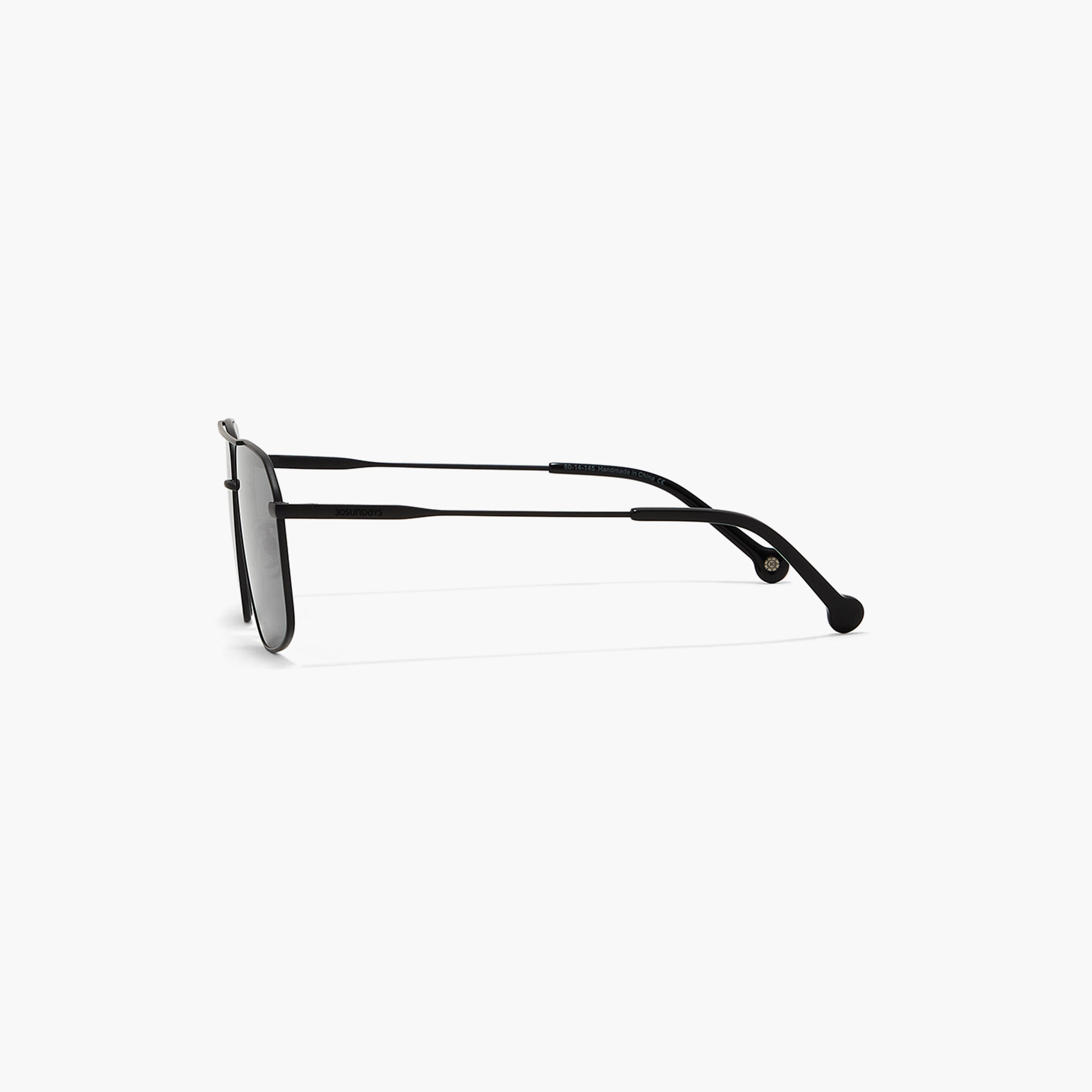 30Sundays ANCIENT  Black Lens 60 mm Geometric Sunglasses -men-sunglasses-image-3
