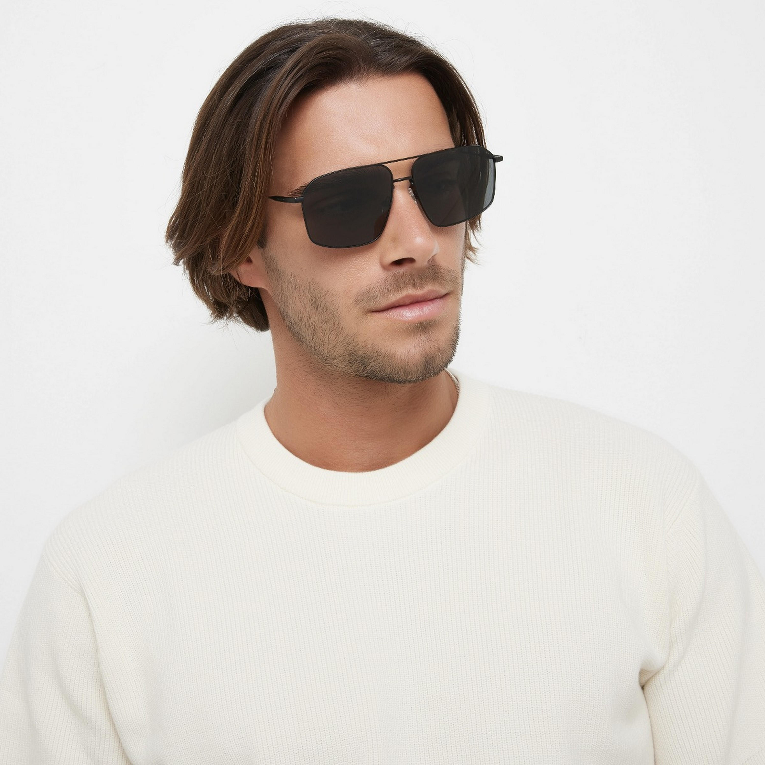 30Sundays ANCIENT  Black Lens 60 mm Geometric Sunglasses -men-sunglasses-image-4
