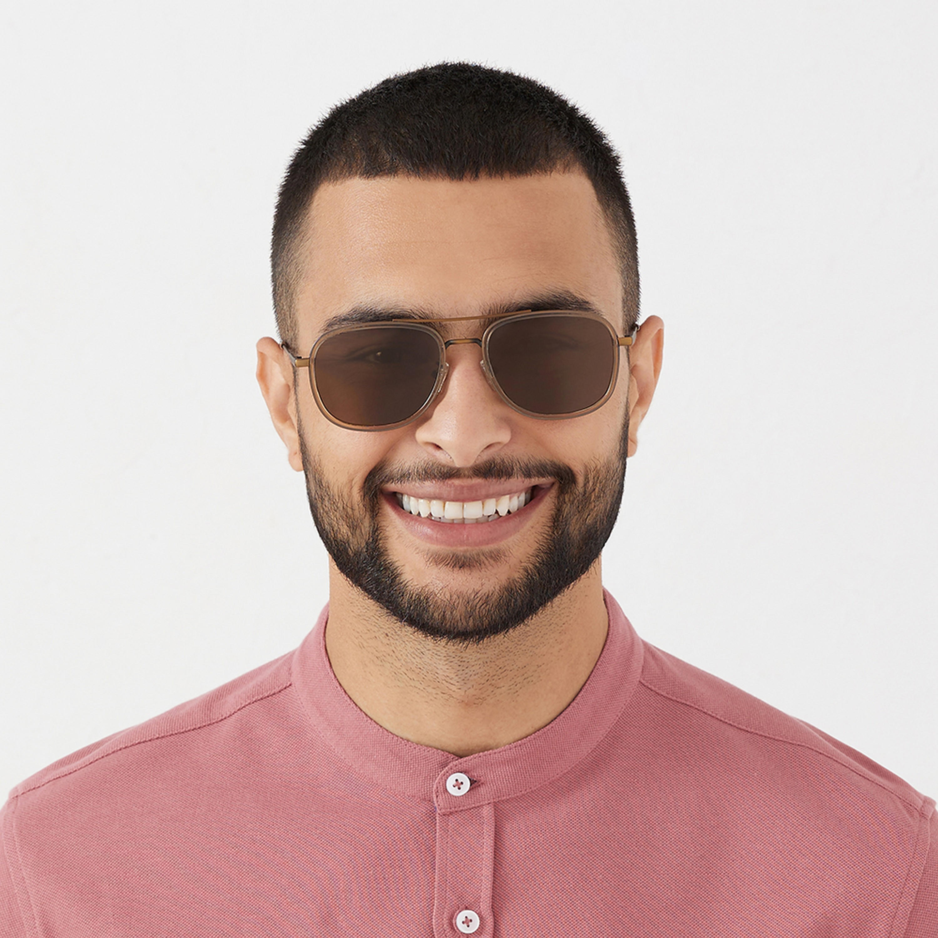 نظارة شمسية بعدسات بنية ذات نافيجيتور من 30 ساندايز نوستالجيا مع 53 مم -men-sunglasses-image-4