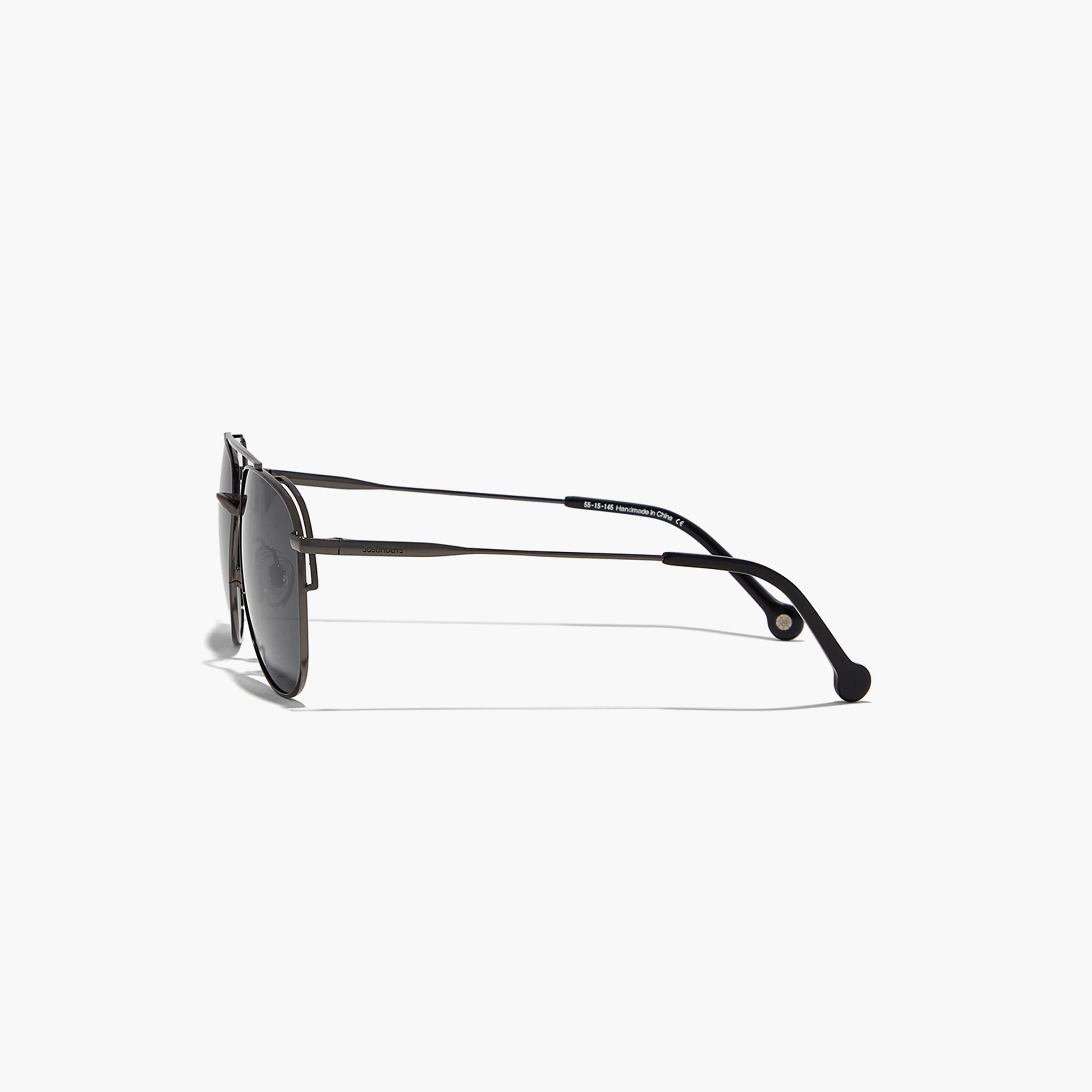 نظارة شمسية مستقطبة بعدسات سوداء ذات افياتور من 30 ساندايز ليجاسي مع 55 مم -men-sunglasses-image-4